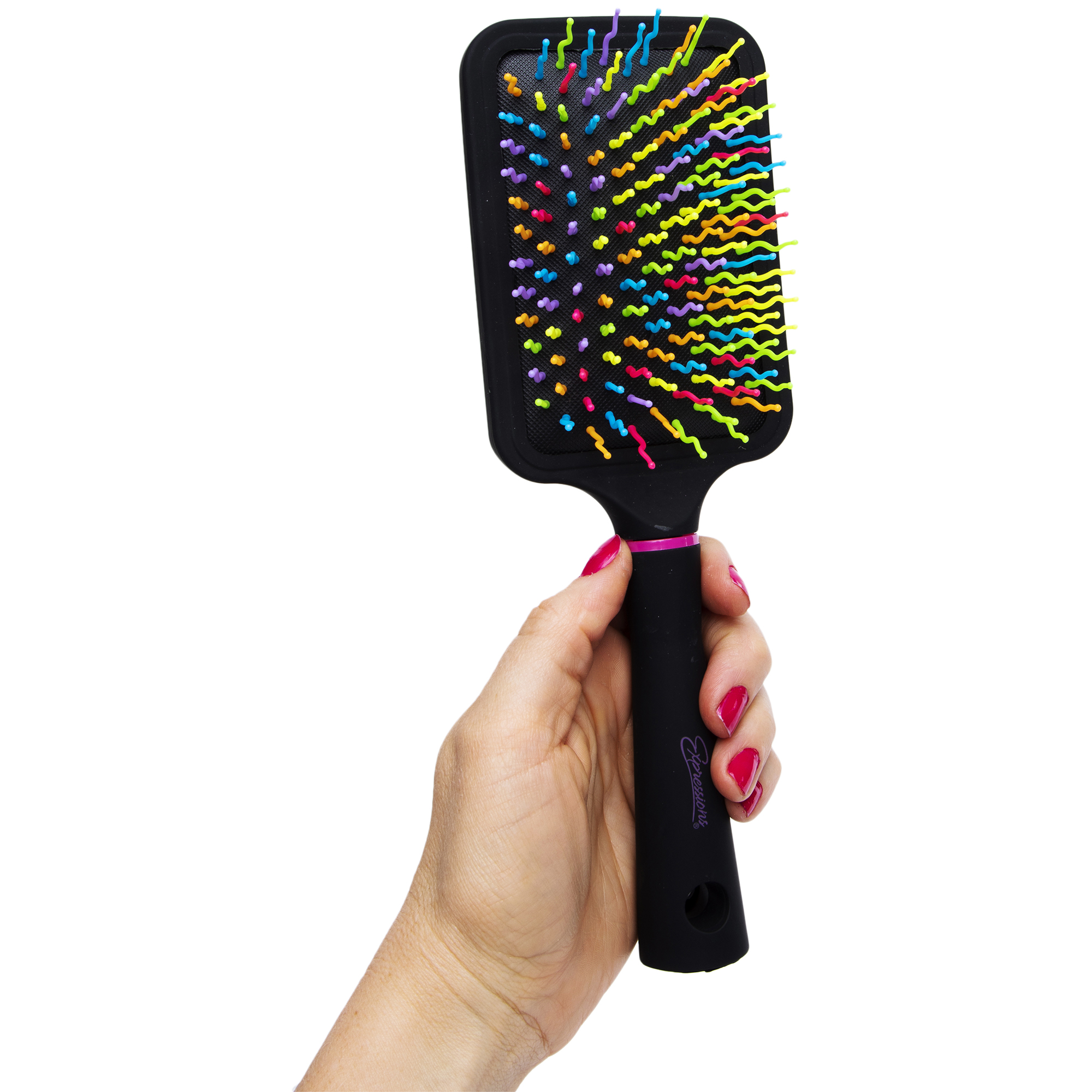 Squiggly Paddle Hair Brush