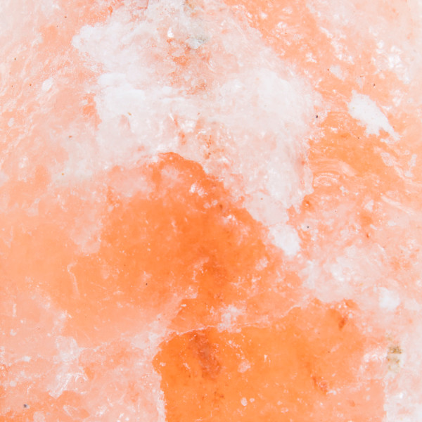 USB Himalayan Salt Lamp & Wood Stand