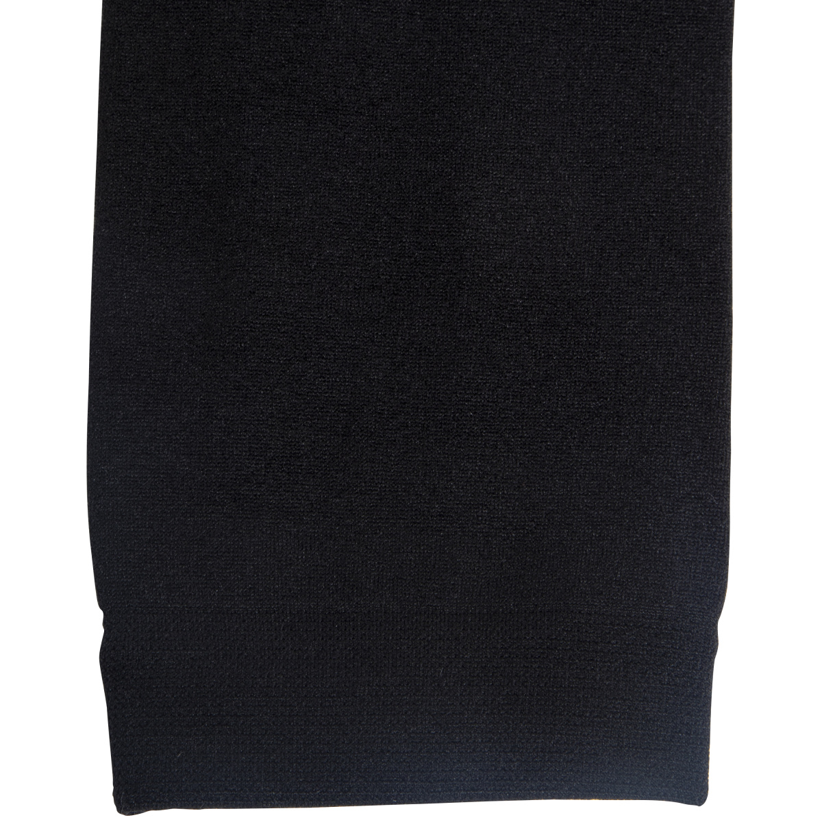 Women's Fleece-Lined Footless Tights- Black