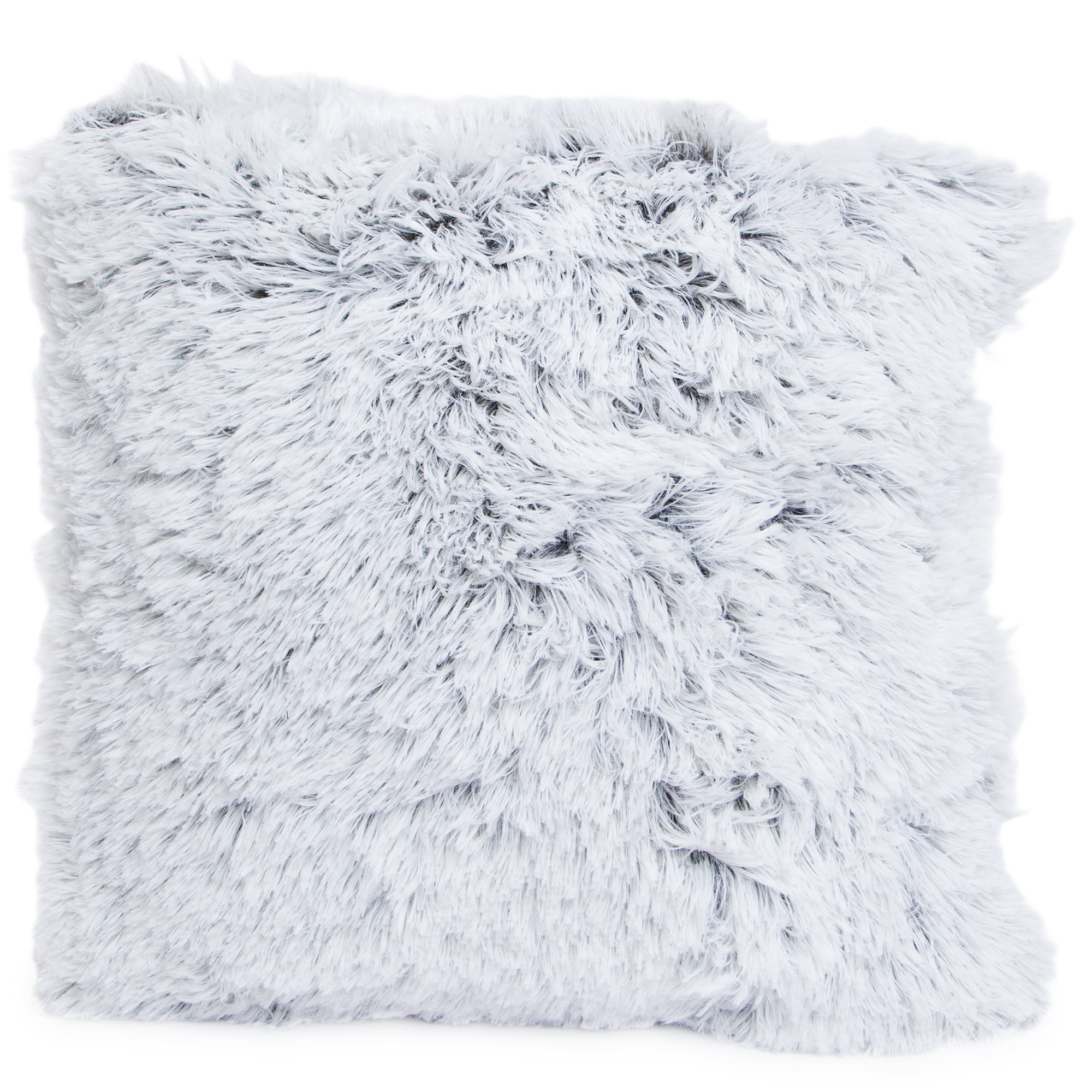 Dip-Dye Plush Throw Pillow 16in x