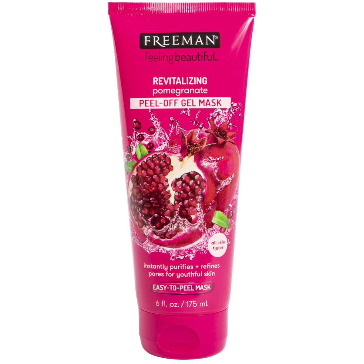 Freeman® Feeling Beautiful™ Exfoliating Pomegranate Peel-Off Mask 6oz