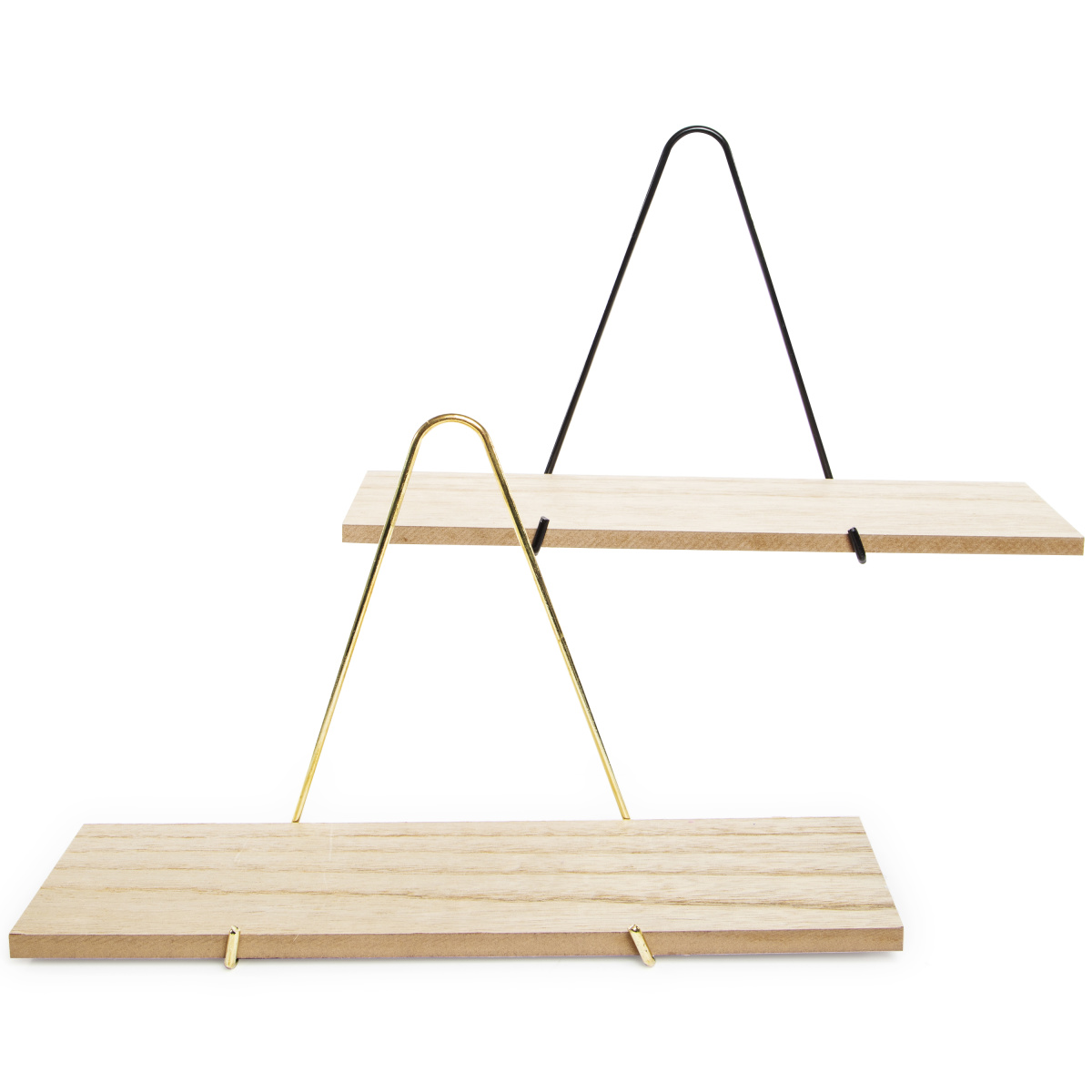 Triangle Bracket Wall Shelf 14in