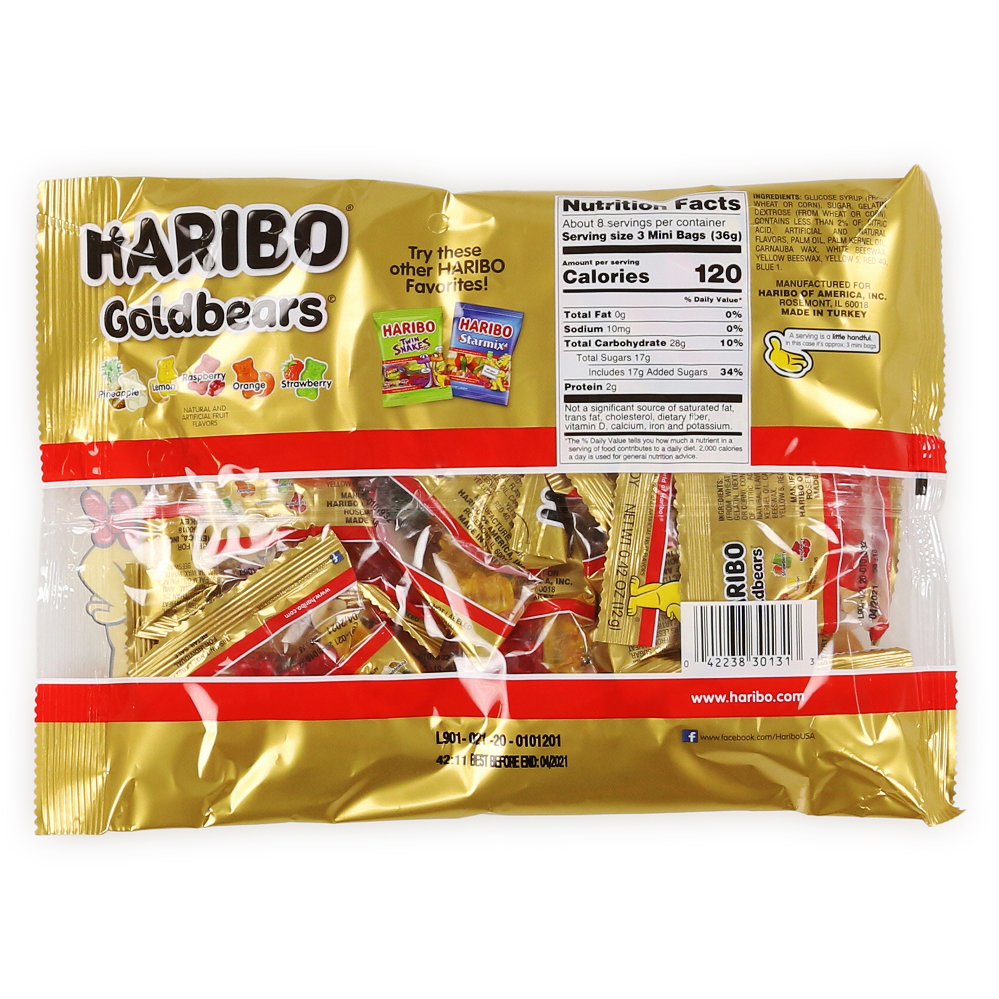 Haribo® Goldbears® Gummi Candy Trick-Or-Treat Packs 9.5oz