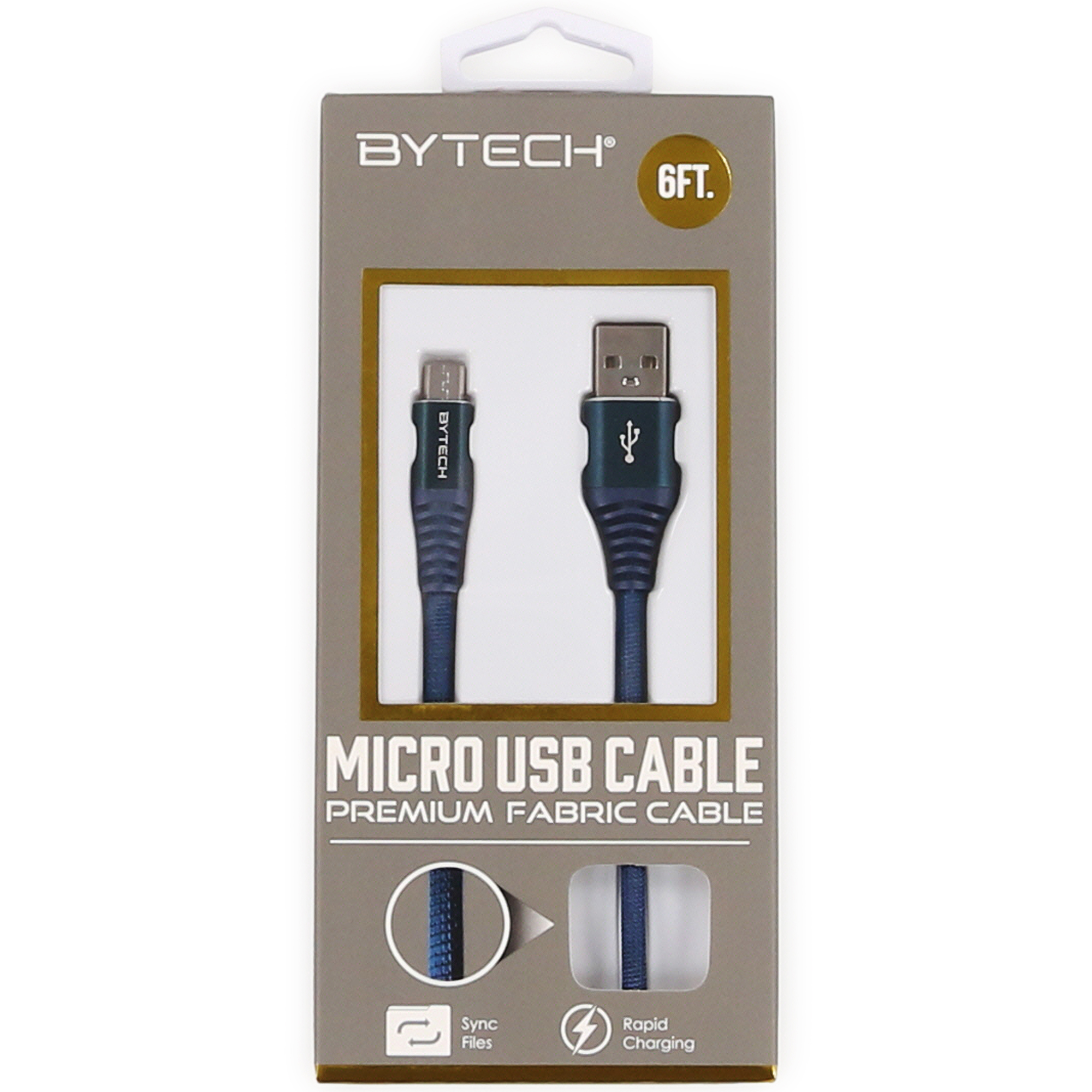 6ft Micro-USB Premium Fabric Cable