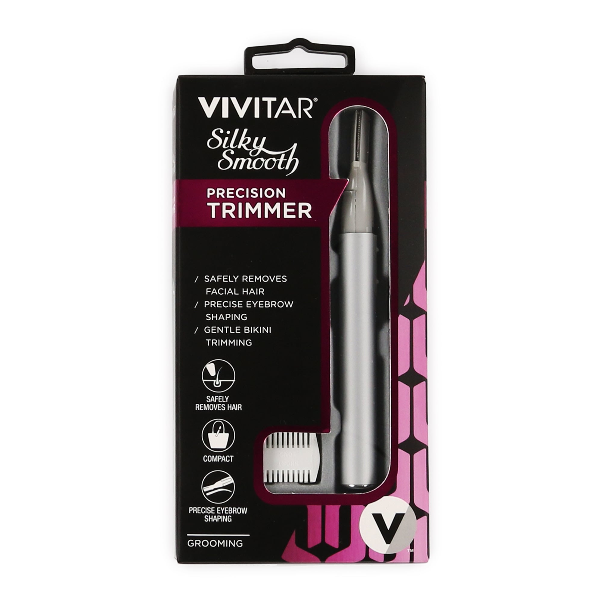 Vivitar® Silky Smooth Precision Pen Trimmer For Facial Hair