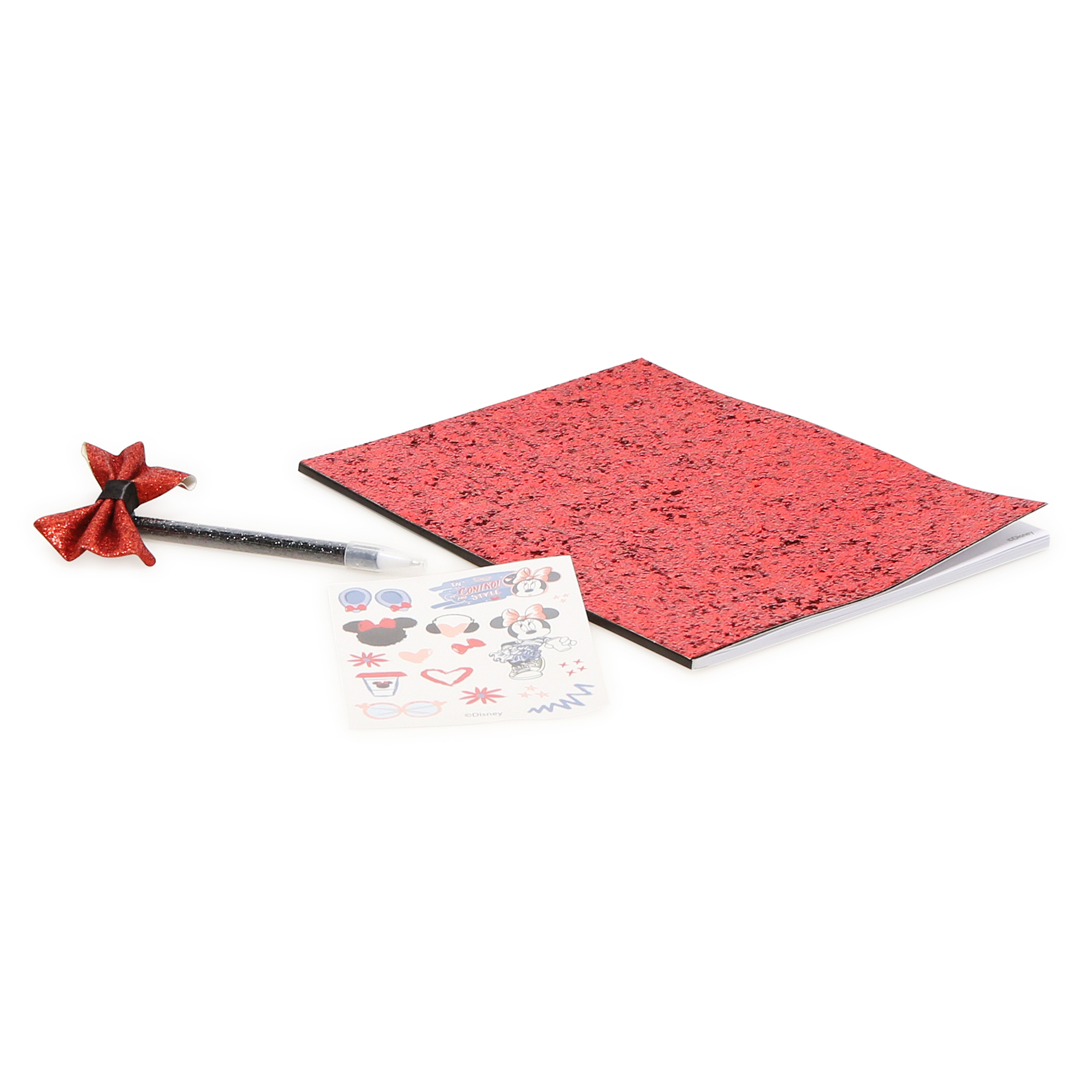 Disney© Minnie Mouse™ Glitter Journal Set