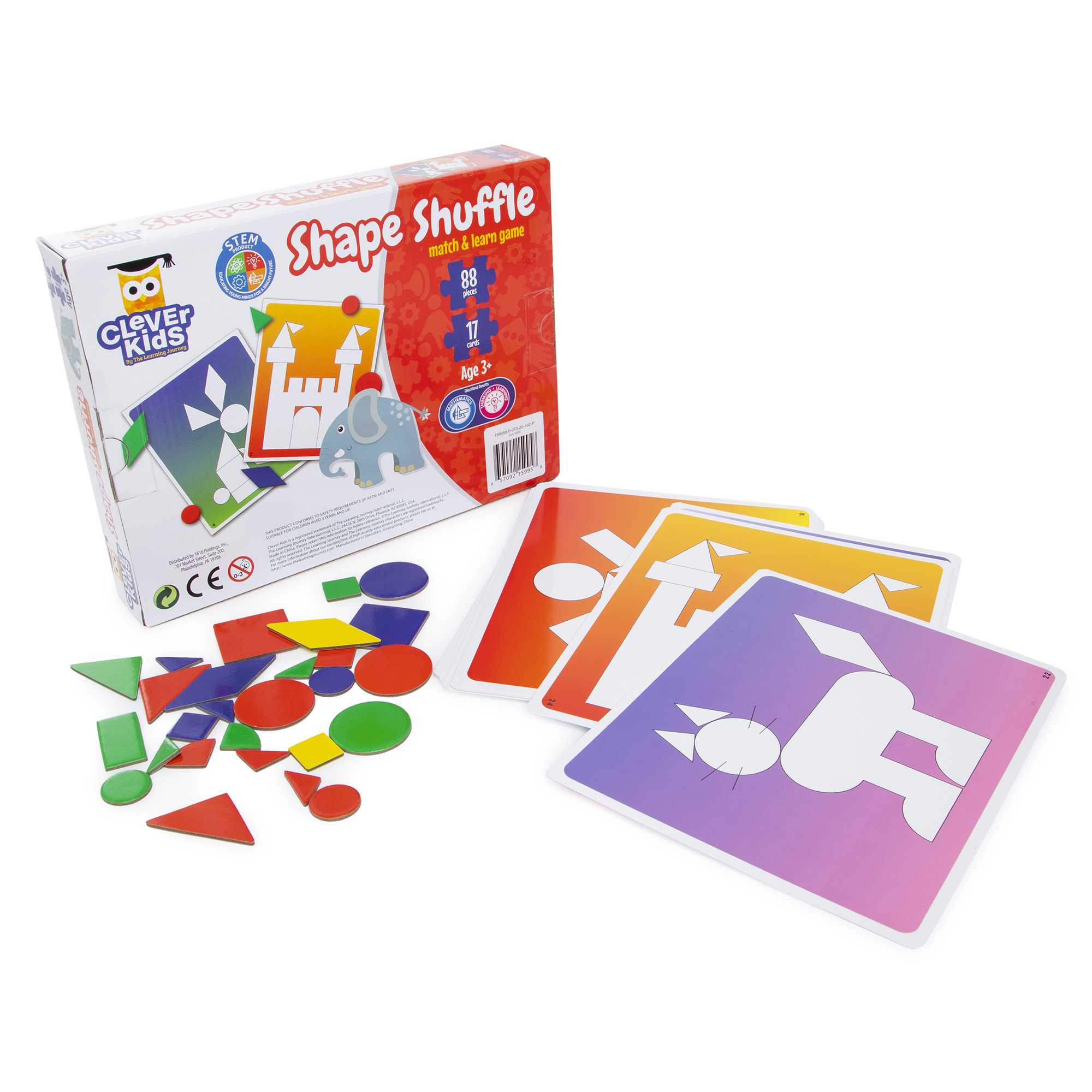 Shape Shuffle Match & Learn Game