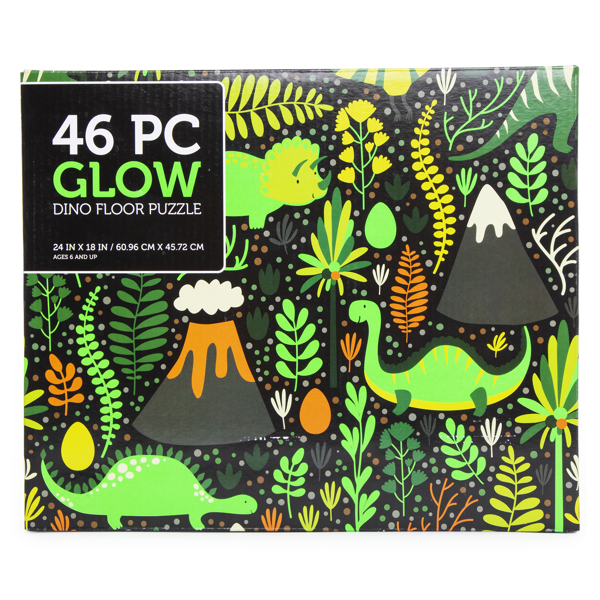 46-Piece Floor Puzzle 24in x 18in