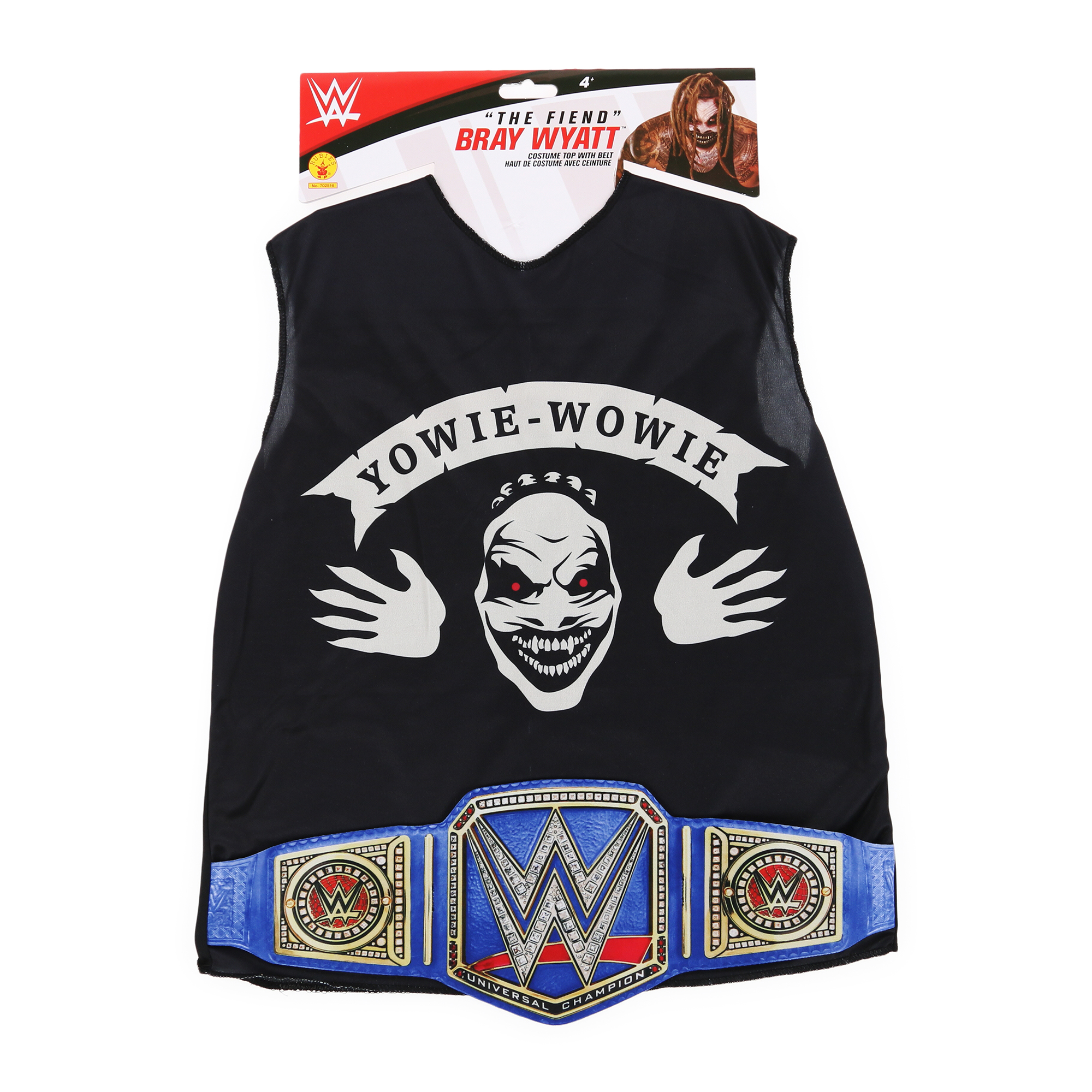 Wwe® Kid's Costume Top With Belt