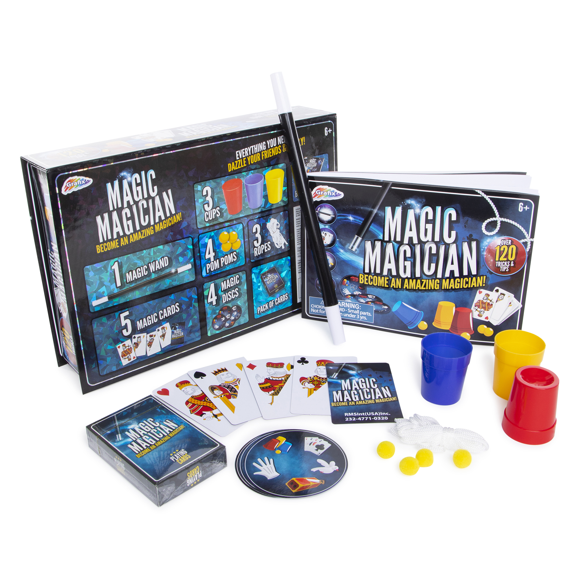 Magic Magician Kit With 120+ Tips & Tricks