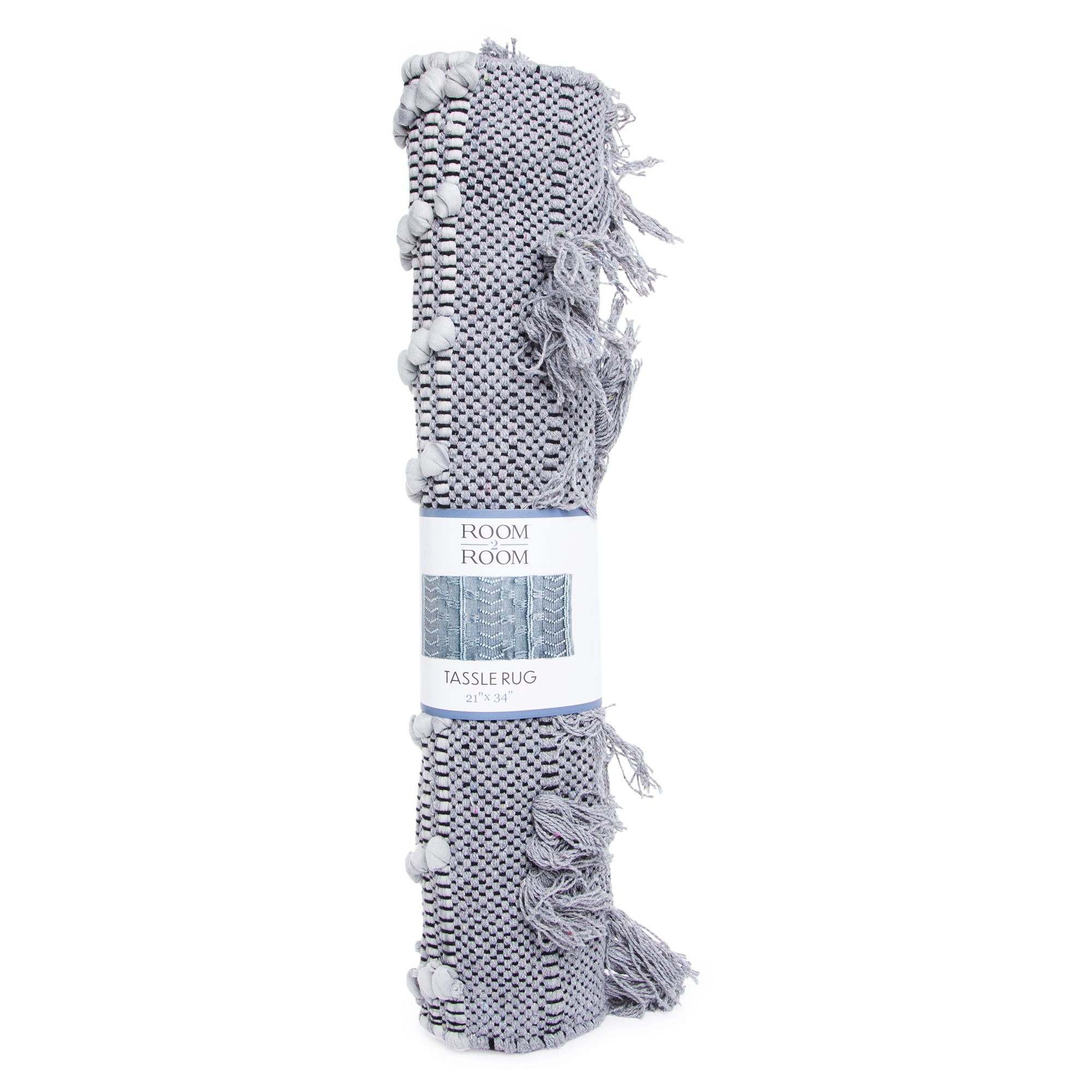 Tassel Tufted Rug 21in x 34in