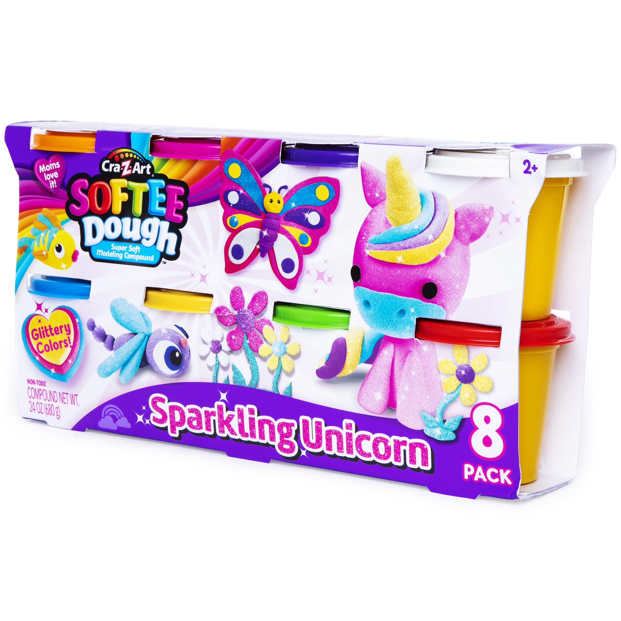 Cra-Z-Art® Softee Dough™ 8-Pack - Sparkling Unicorn