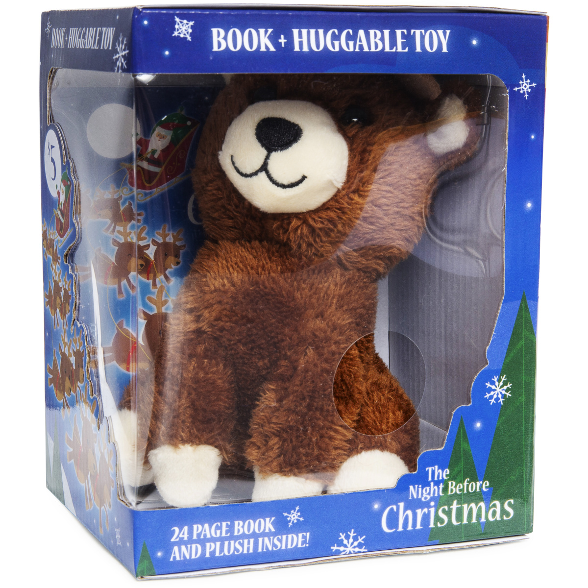 The Night Before Christmas Book & Huggable Plush