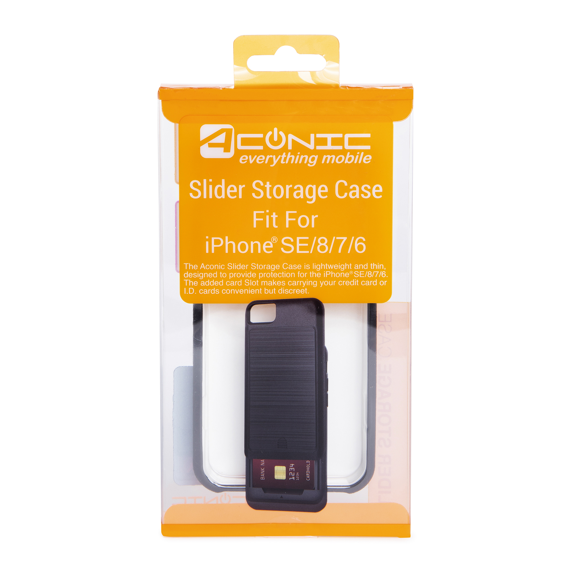 iPhone Se®/8®/7®/6® Slider Storage Phone Case