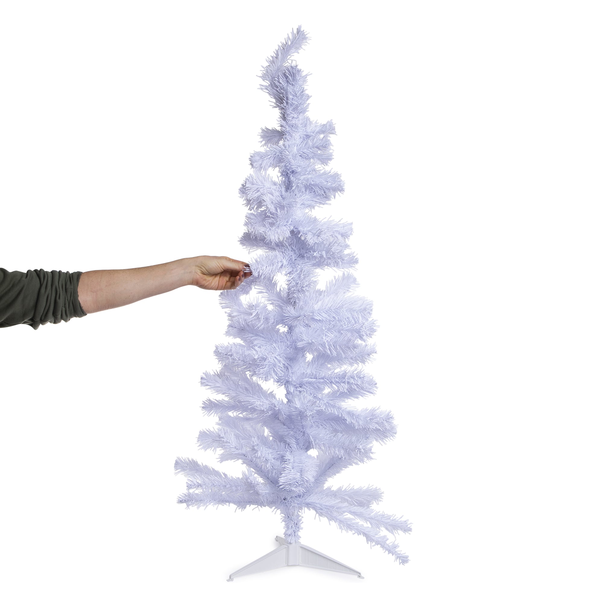 4-Foot Artificial Christmas Tree - White
