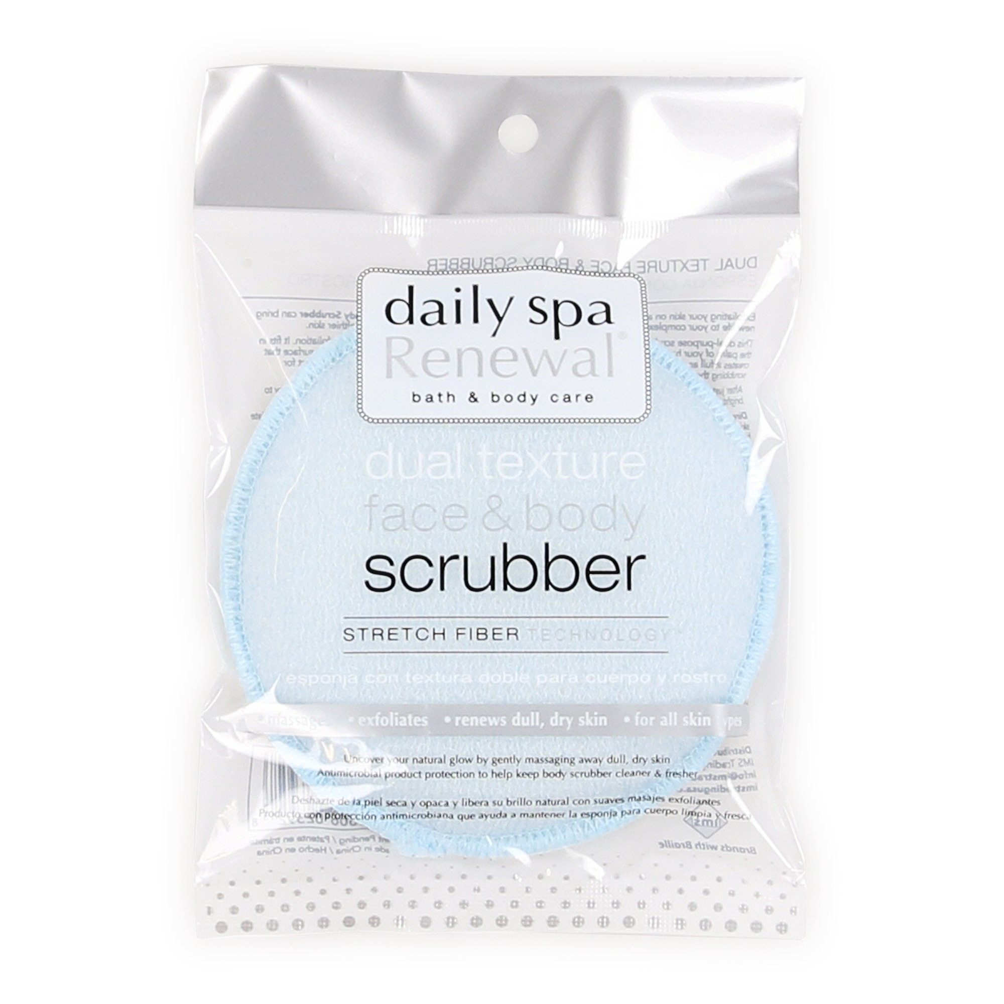 Dual Texture Face & Body Scrubber