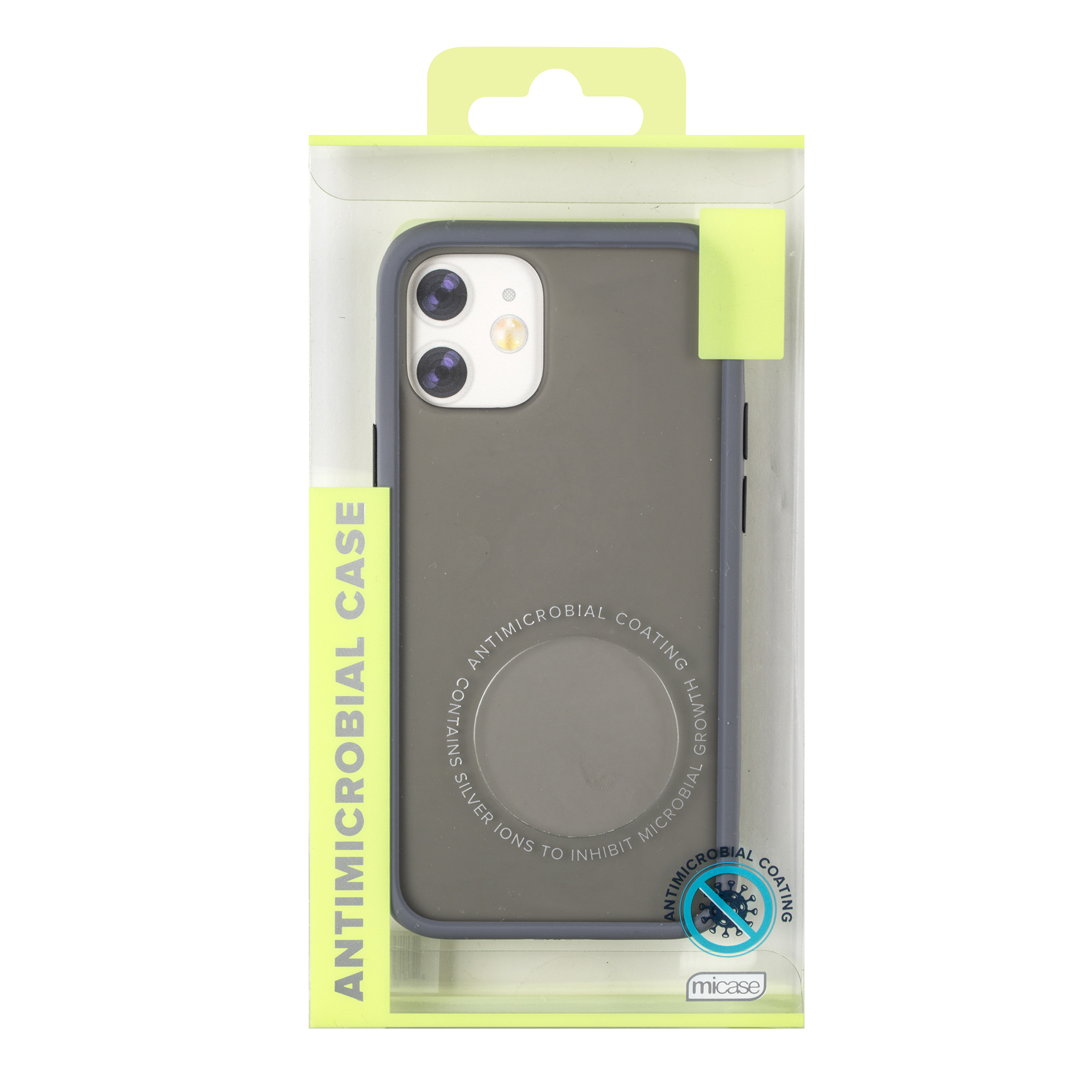 iPhone 12 Mini® Antimicrobial Phone Case - Gray