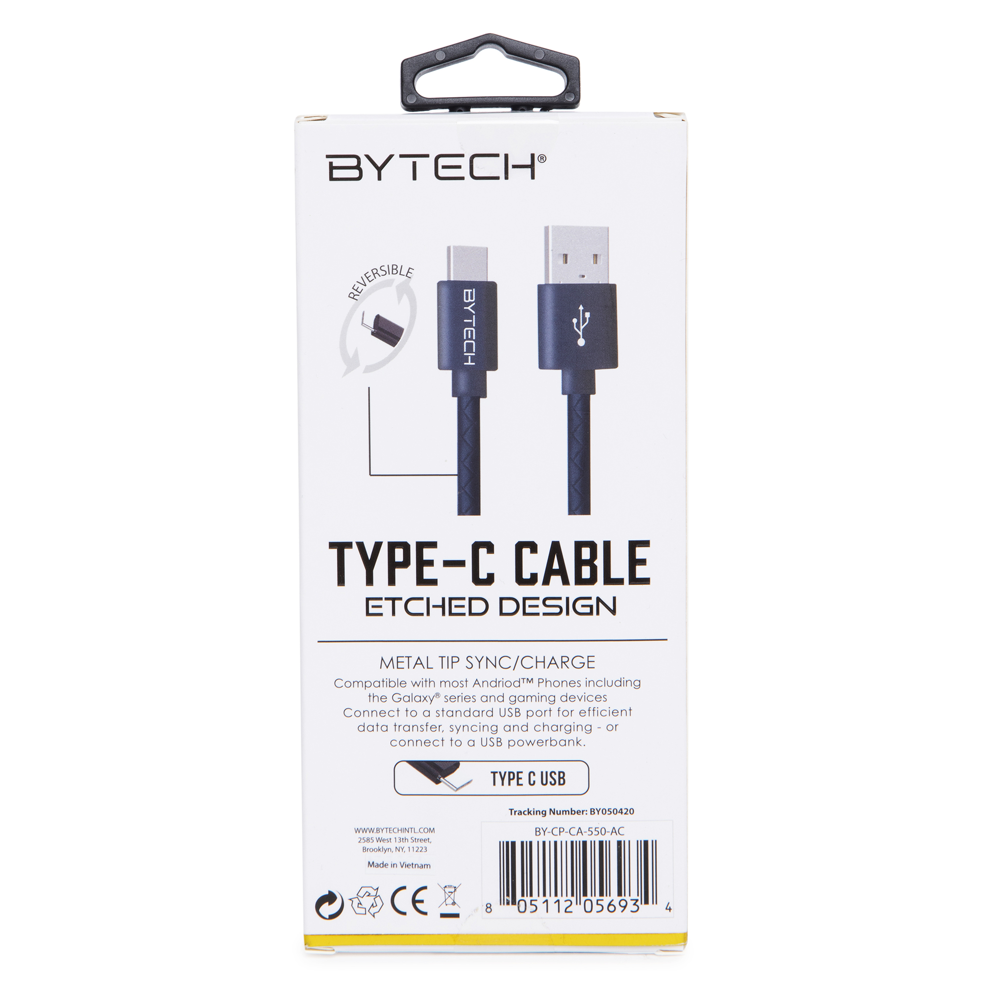 6ft USB-C Etched Charging Cable