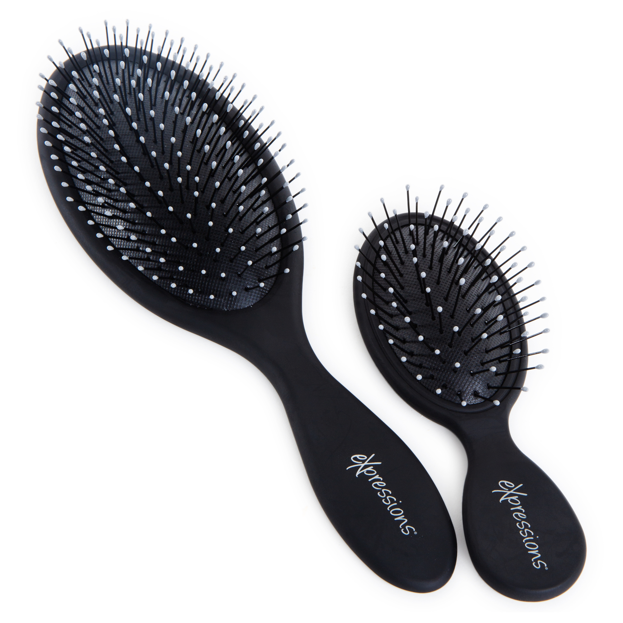 Oval Detangling Hair Brush 2-Count