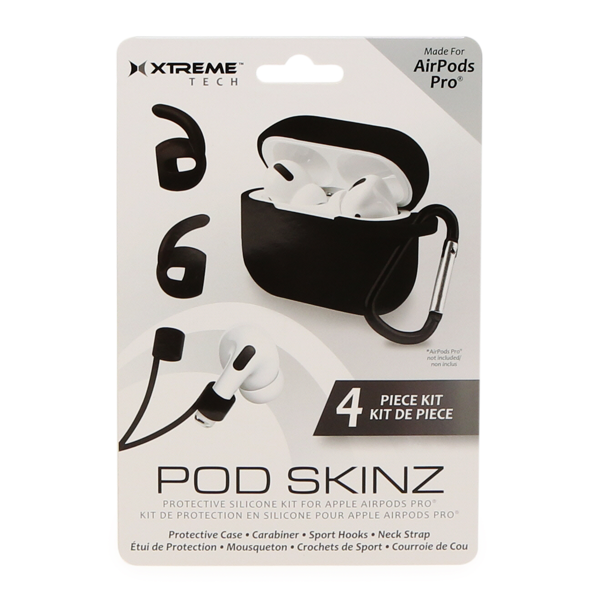 Pod Skinz For Airpods Pro® Case & Accessories 4-Piece