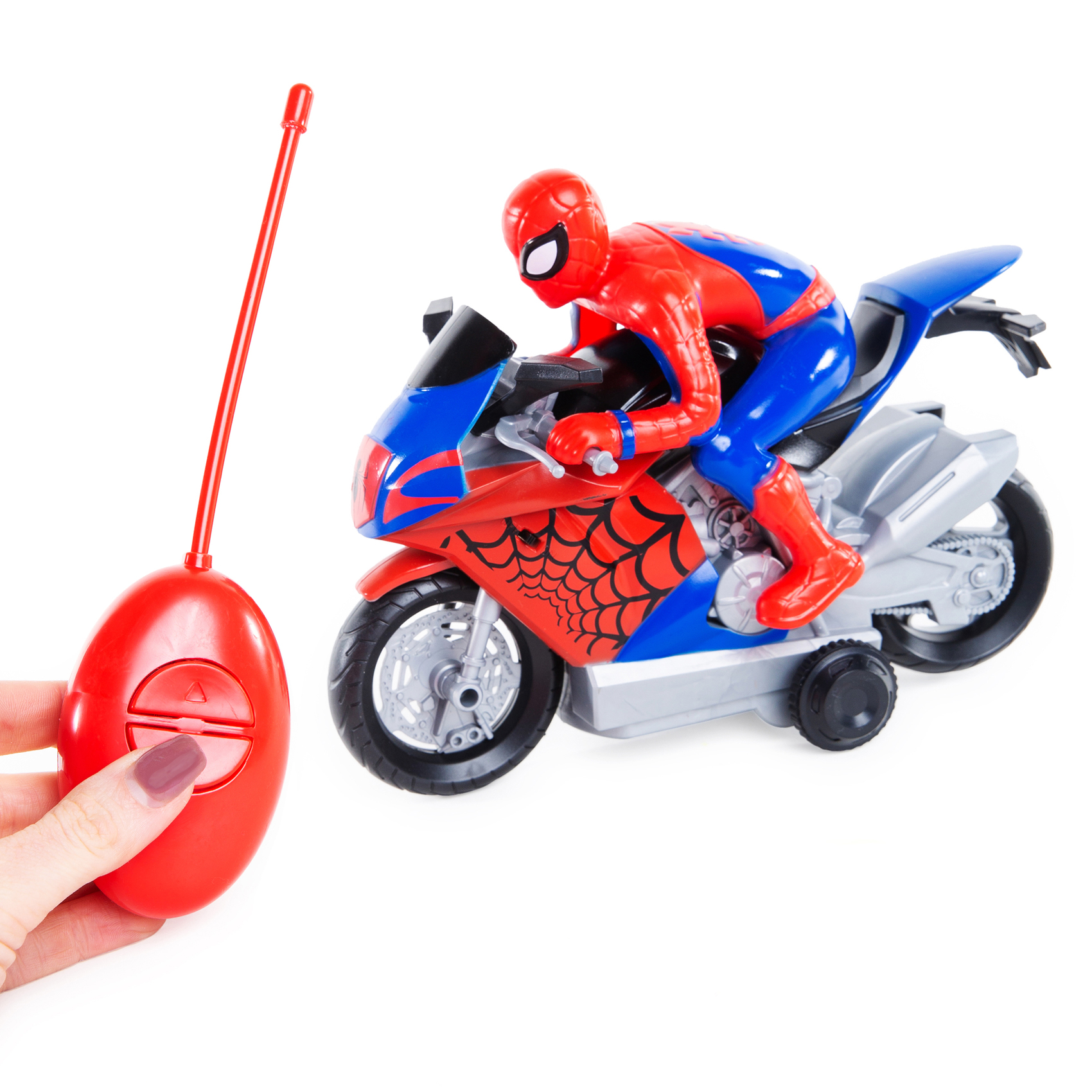 Remote Control Spider-Man Motorbike