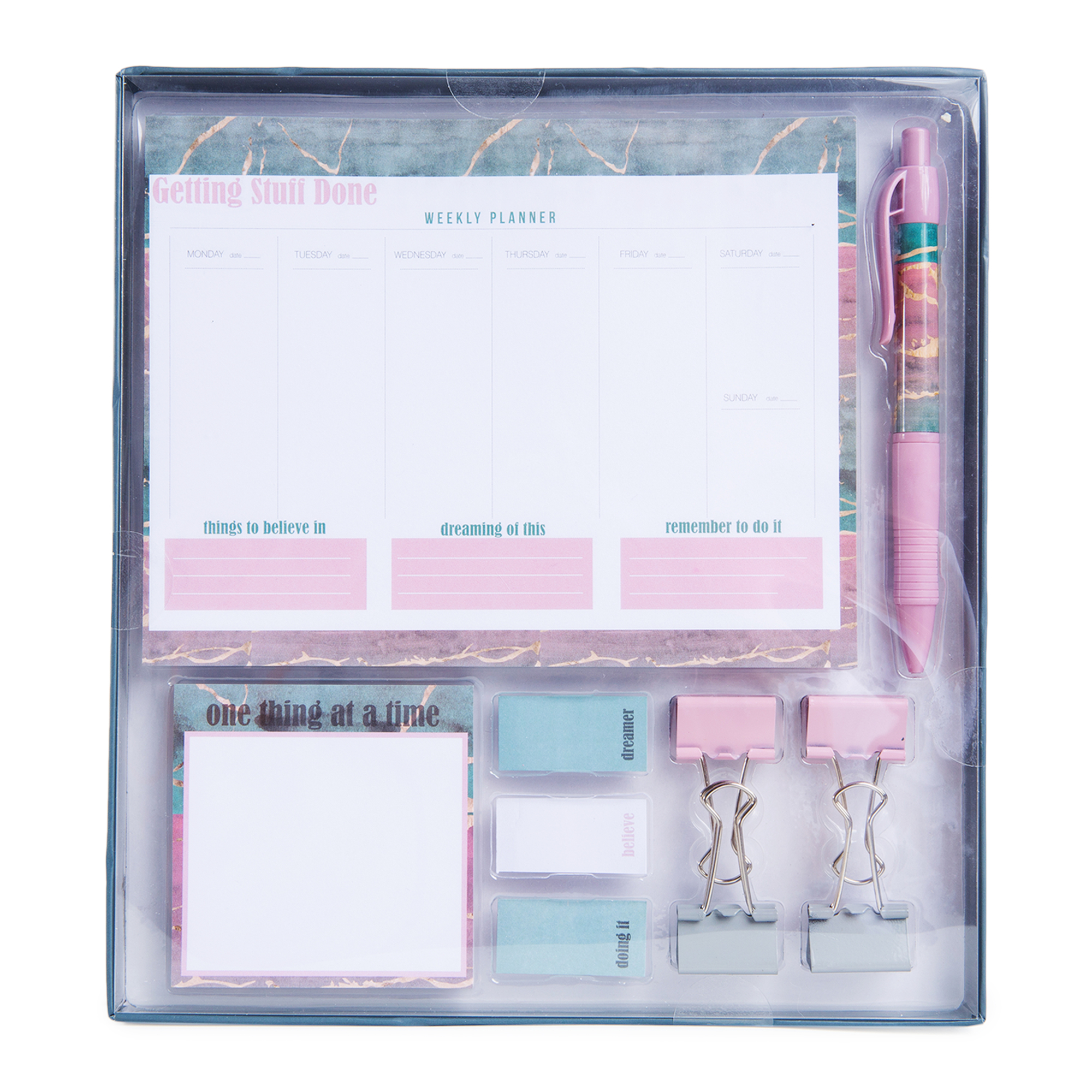 Weekly Planner Stationery Set 10-Piece