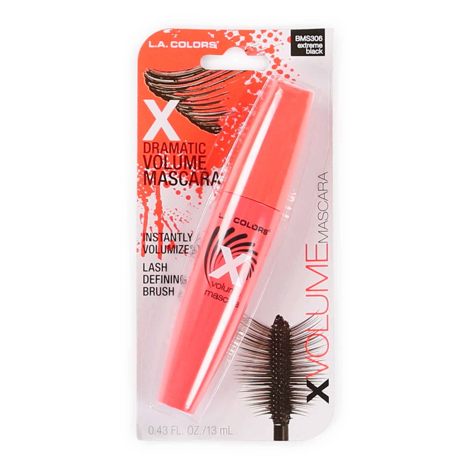 L.A. Colors® x Dramatic Volume Mascara - Extreme Black