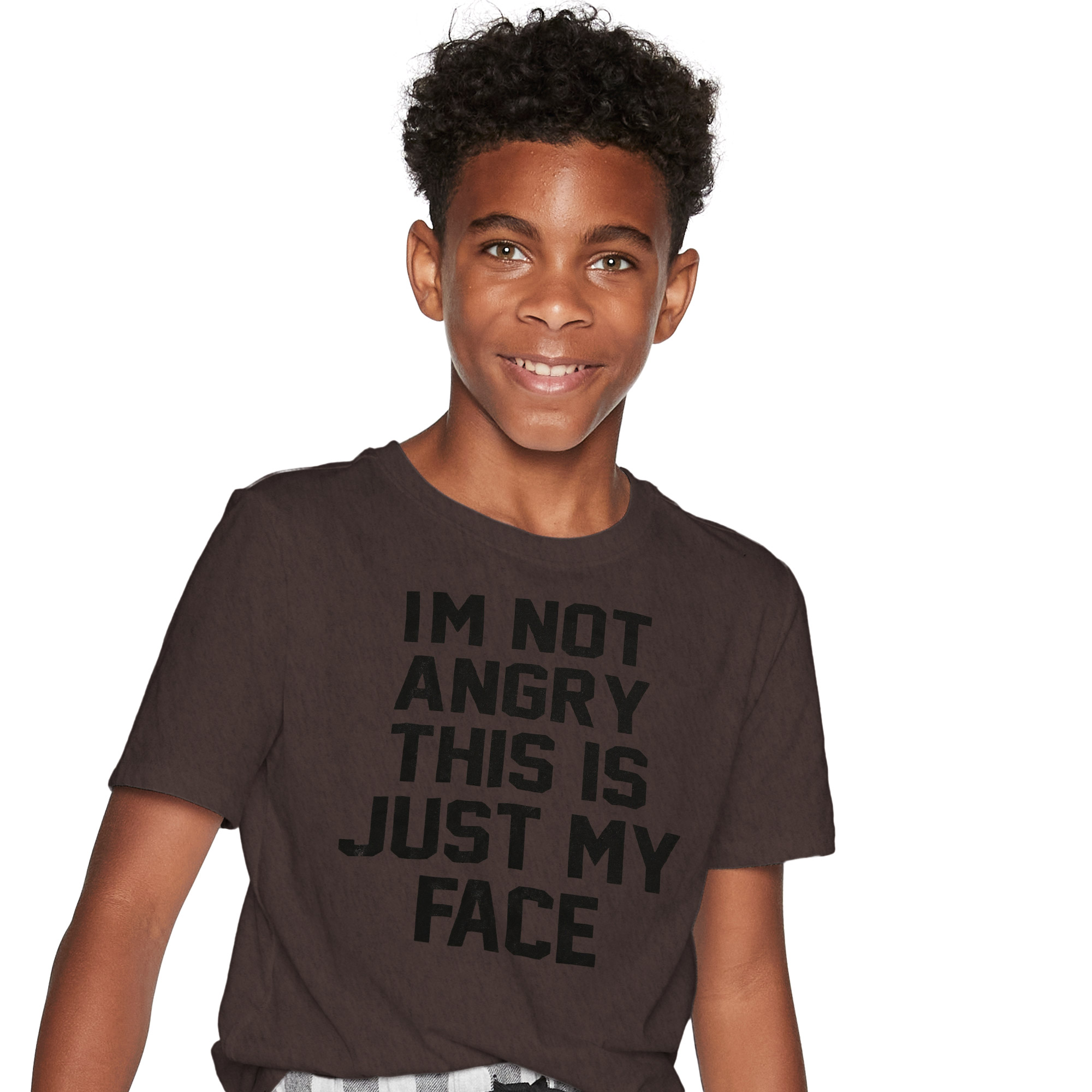 I'm Not Angry This Is Just My Face' Graphic Tee
