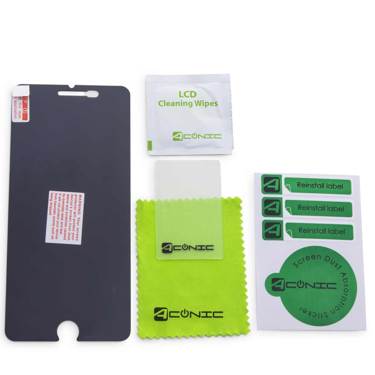 iPhone 8 Plus® / 7 Plus® / 6 Plus® Privacy Screen Tempered Glass Screen Protector