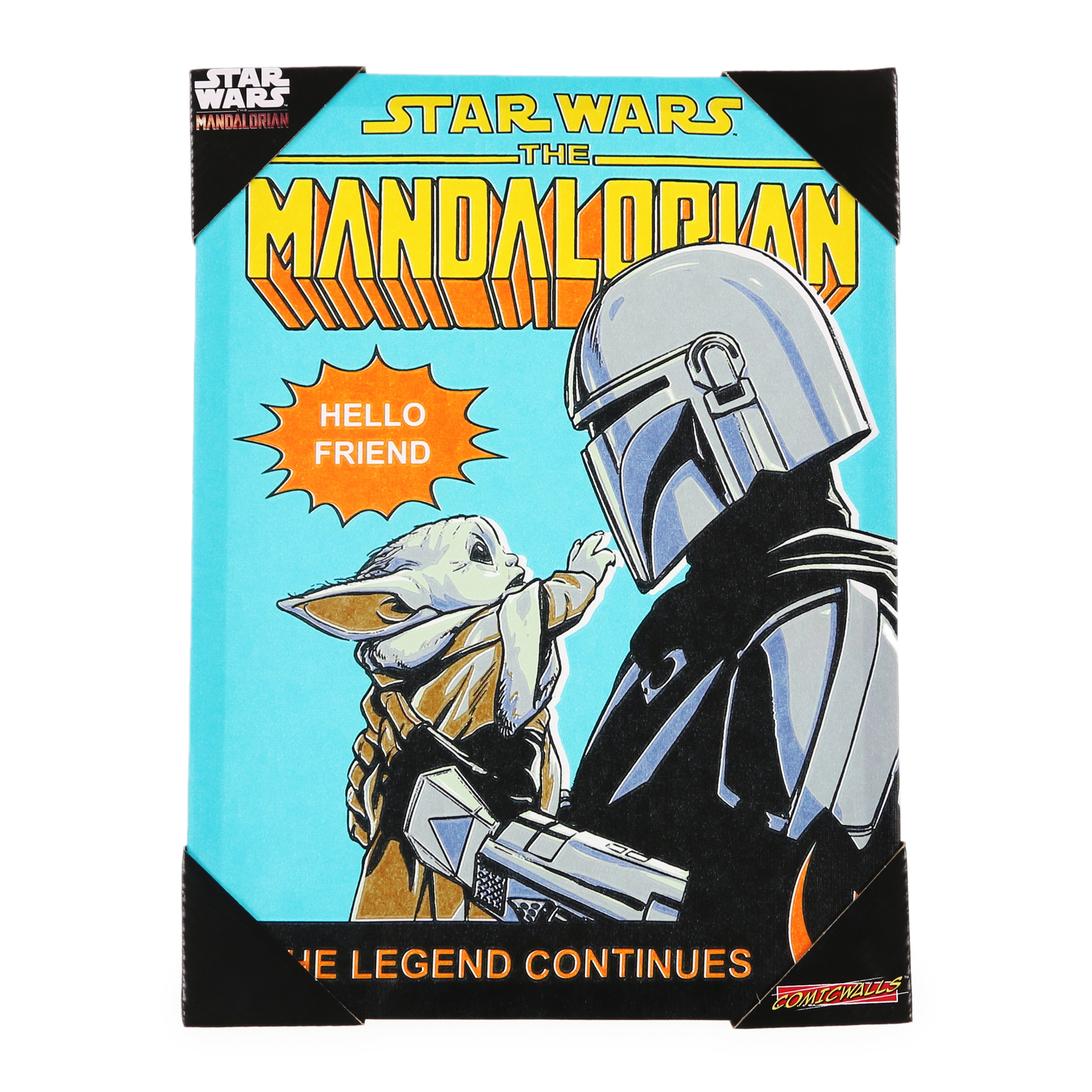 Star Wars The Mandalorian™ Canvas Wall Art Prints 12in x 16in