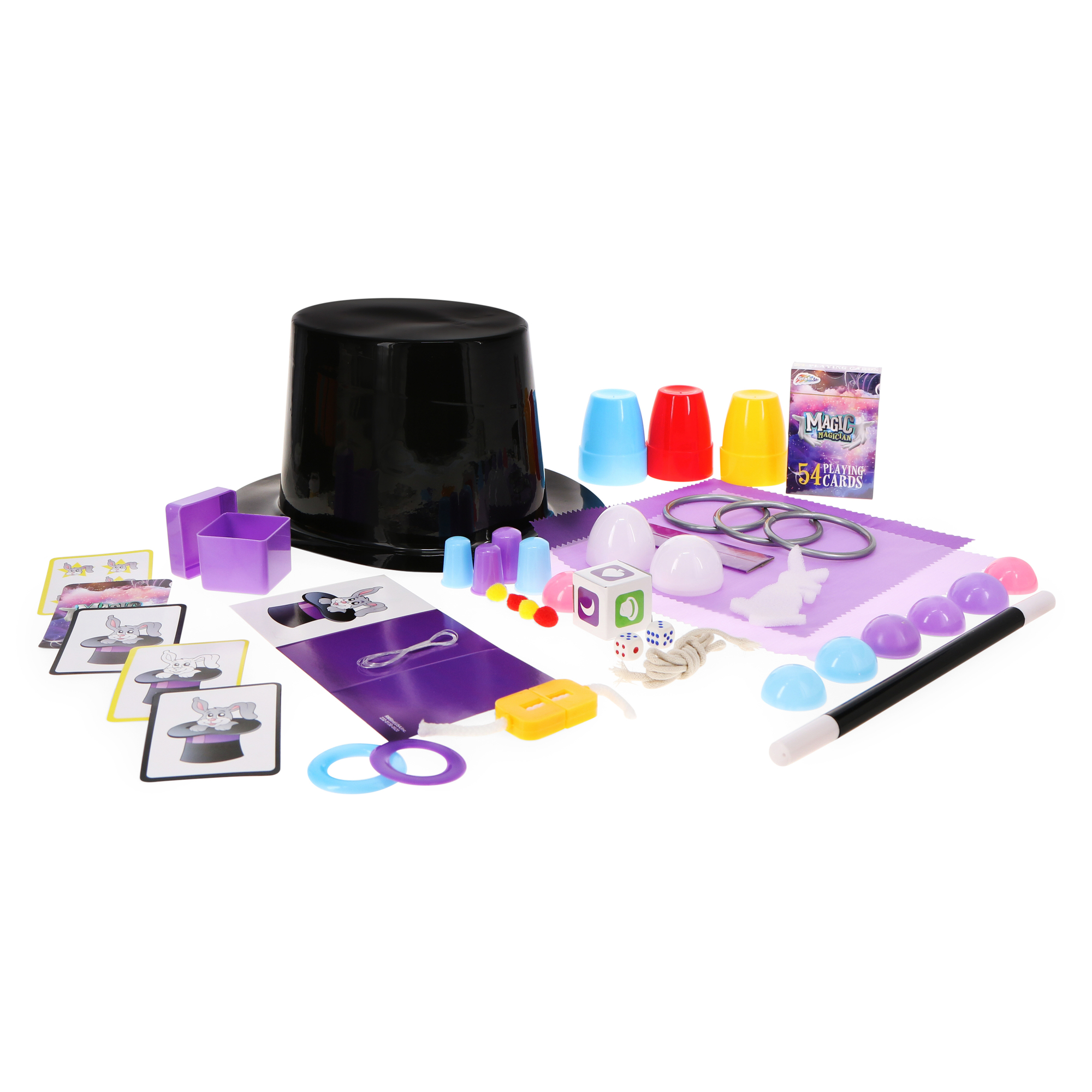 Deluxe Magician Kit w/ 150 Magic Tricks