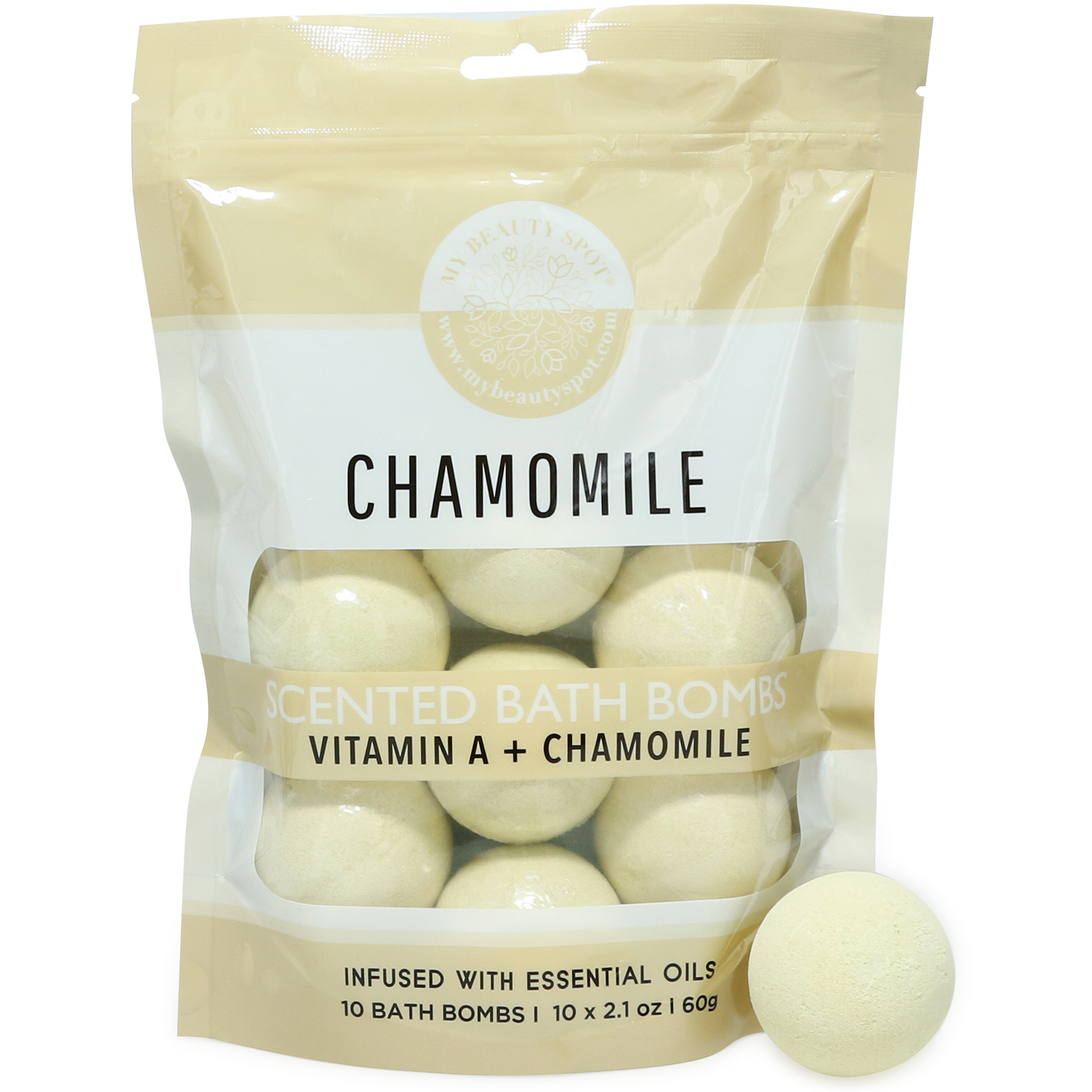 Vitamin-infused Scented Bath Bombs 10-Count