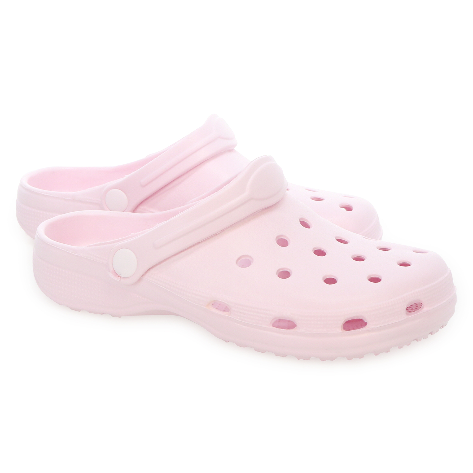 Ladies Blush Pink Gator Clogs