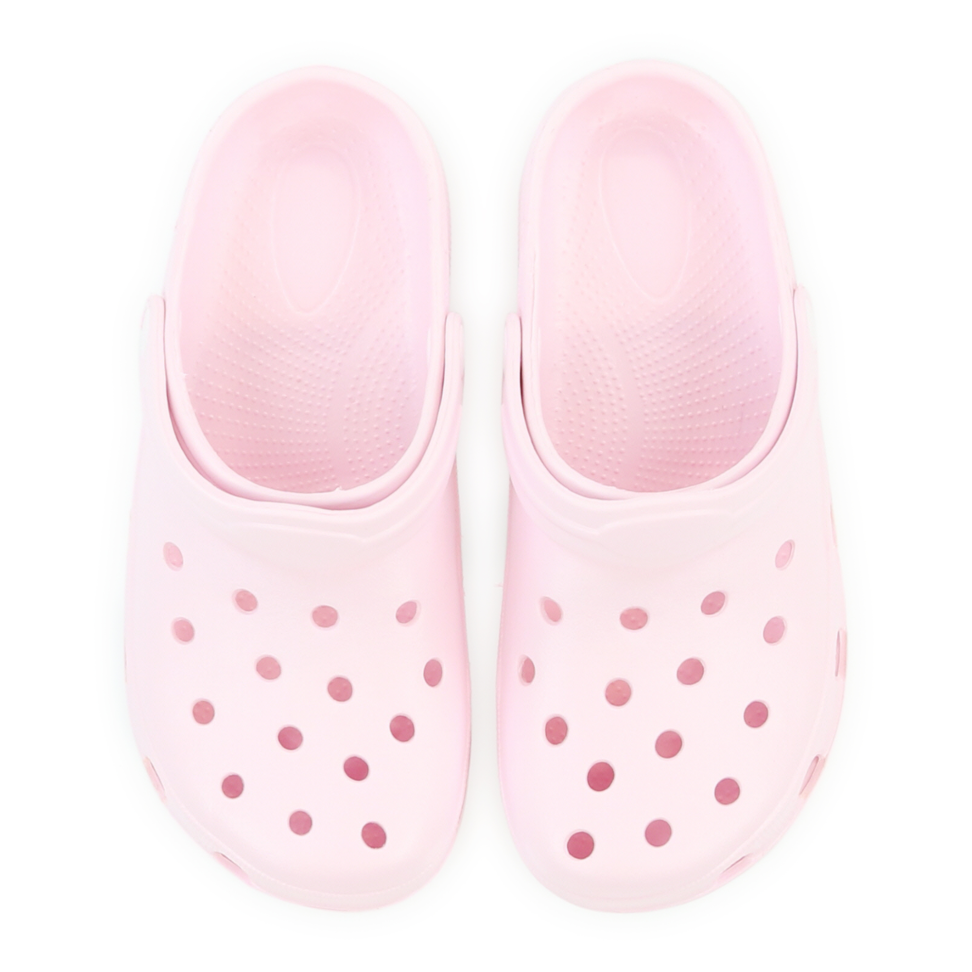 Ladies Blush Pink Gator Clogs