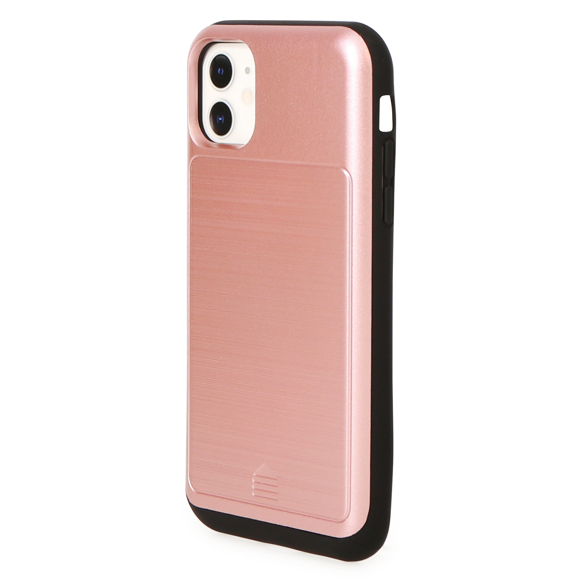 iPhone 11® Slider Storage Phone Case - Rose Gold