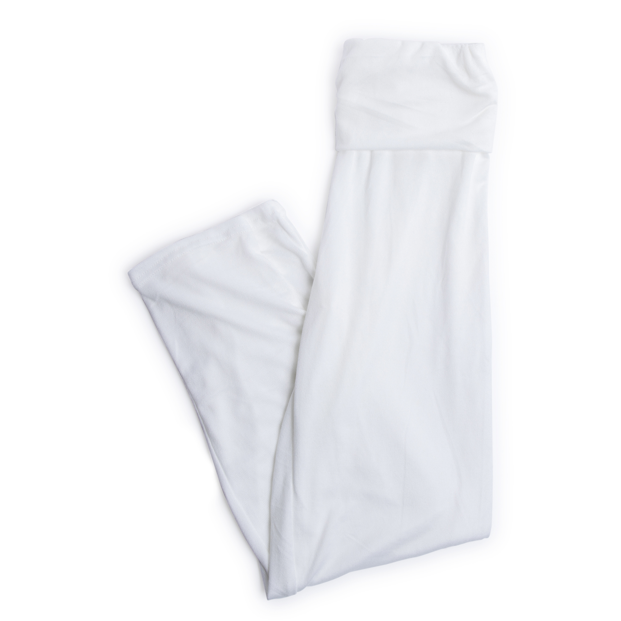 Juniors Wide Leg Lounge Pants - Ivory
