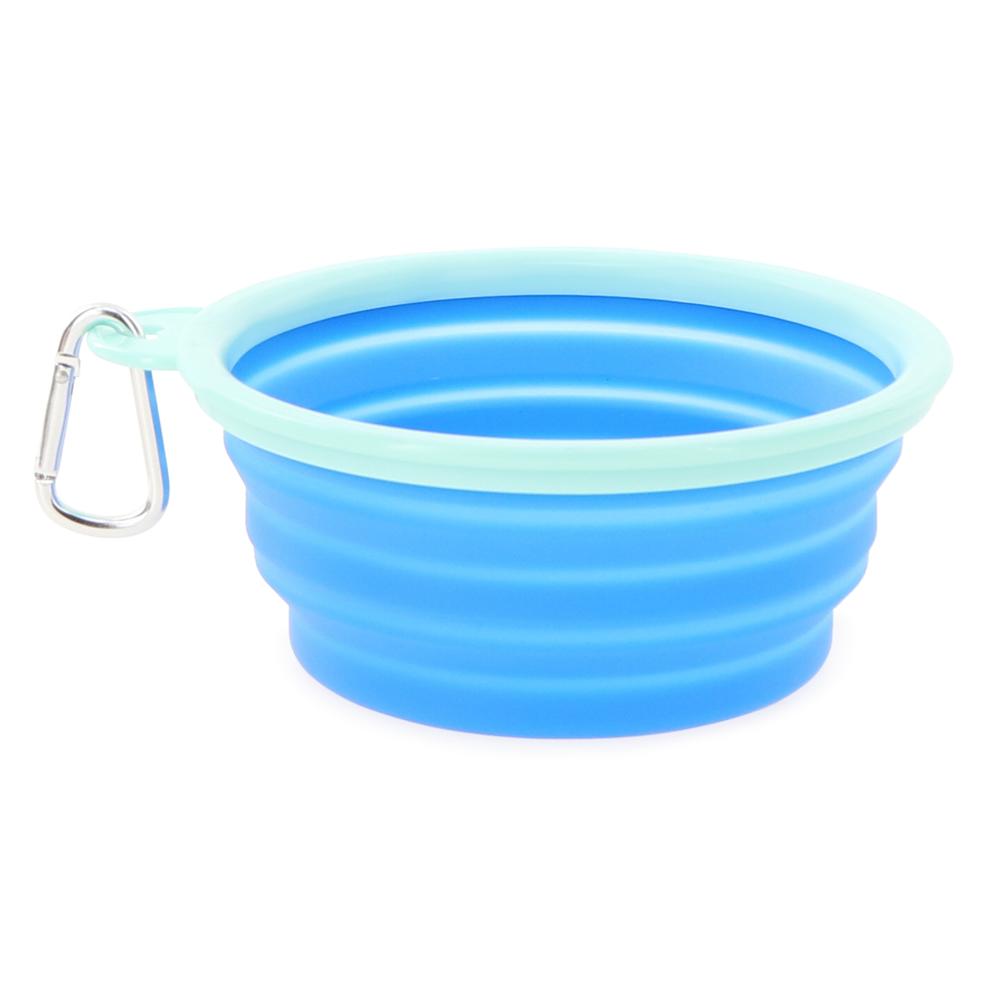 Collapsible Dog Travel Bowl w/ Carabiner 12oz