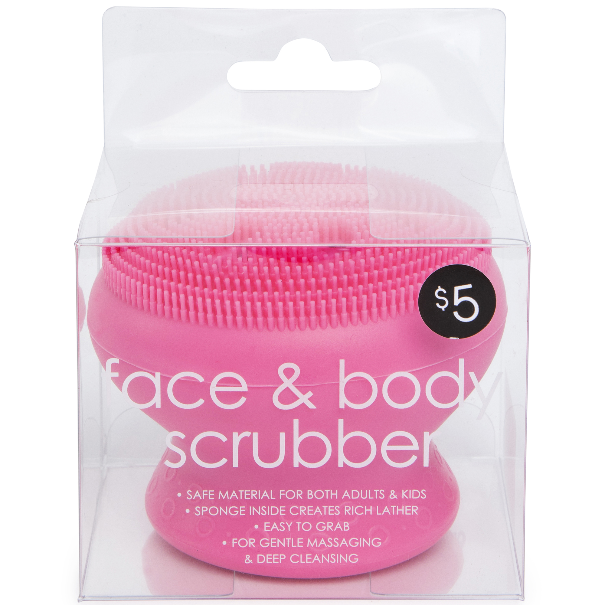Silicone Face & Body Scrubber