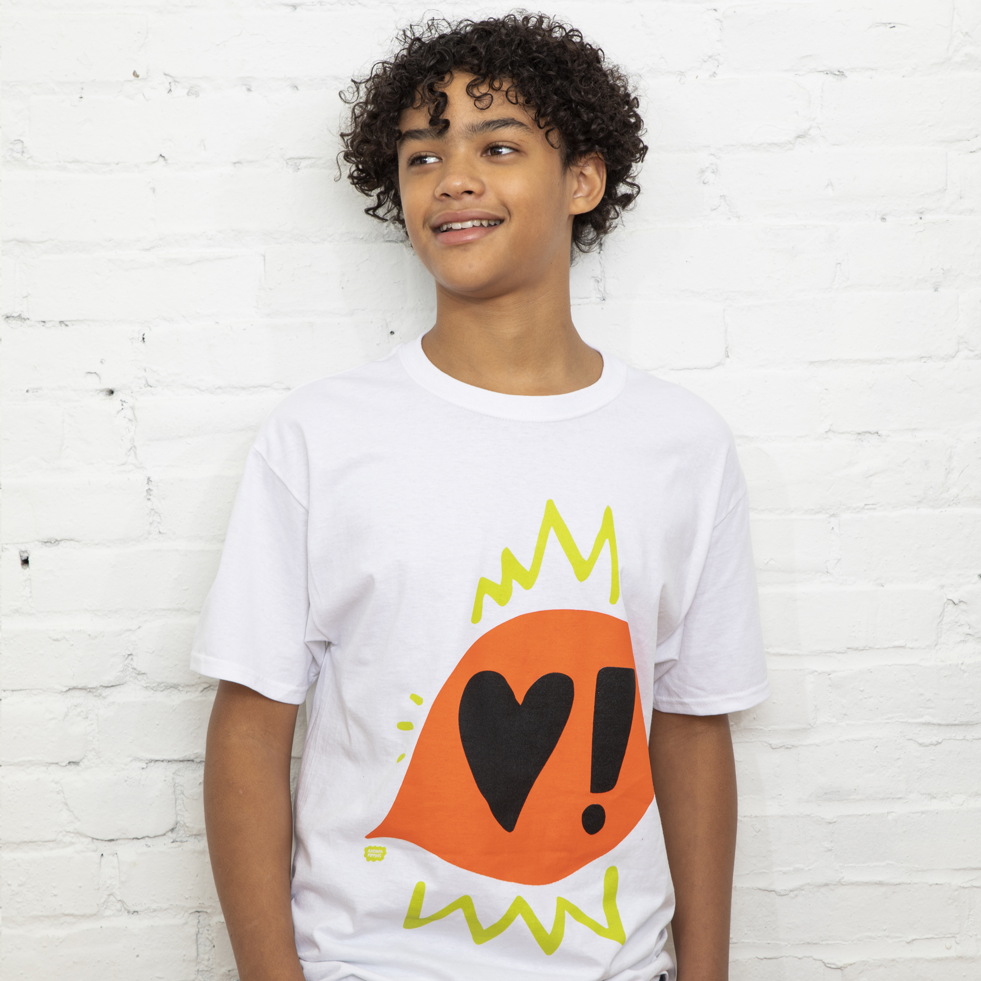 Andrea Pippins Exclusive Heart Graphic Tee