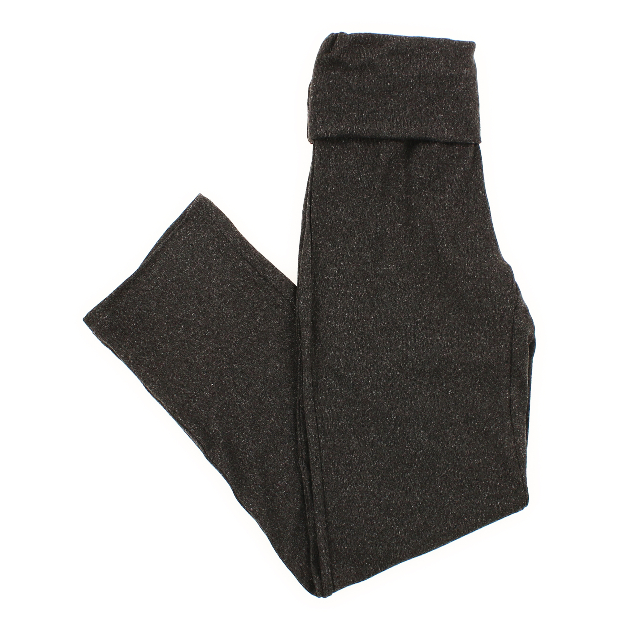 Juniors Wide Leg Lounge Pants - Marled Black