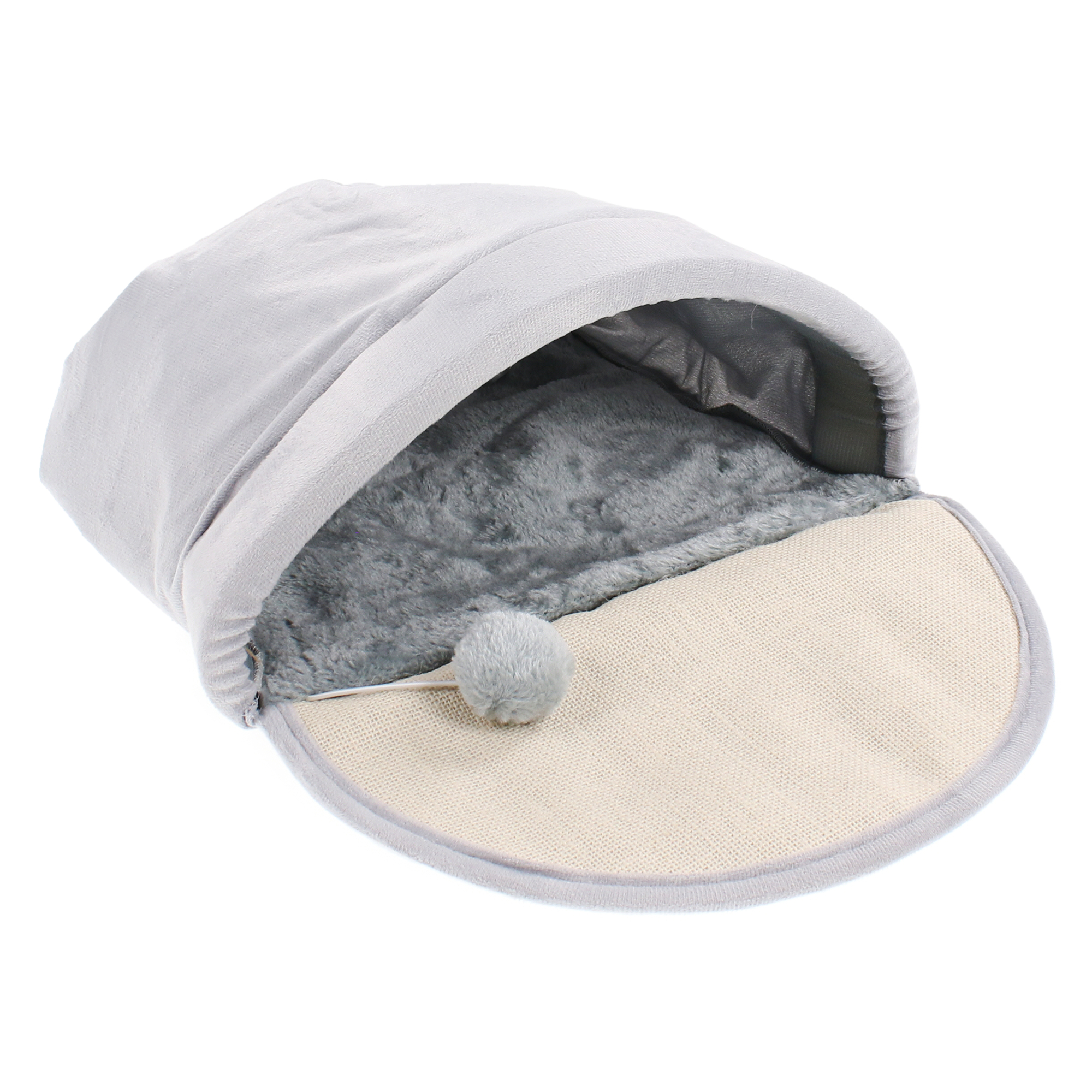 Crinkle Cat Cave Bed 23in