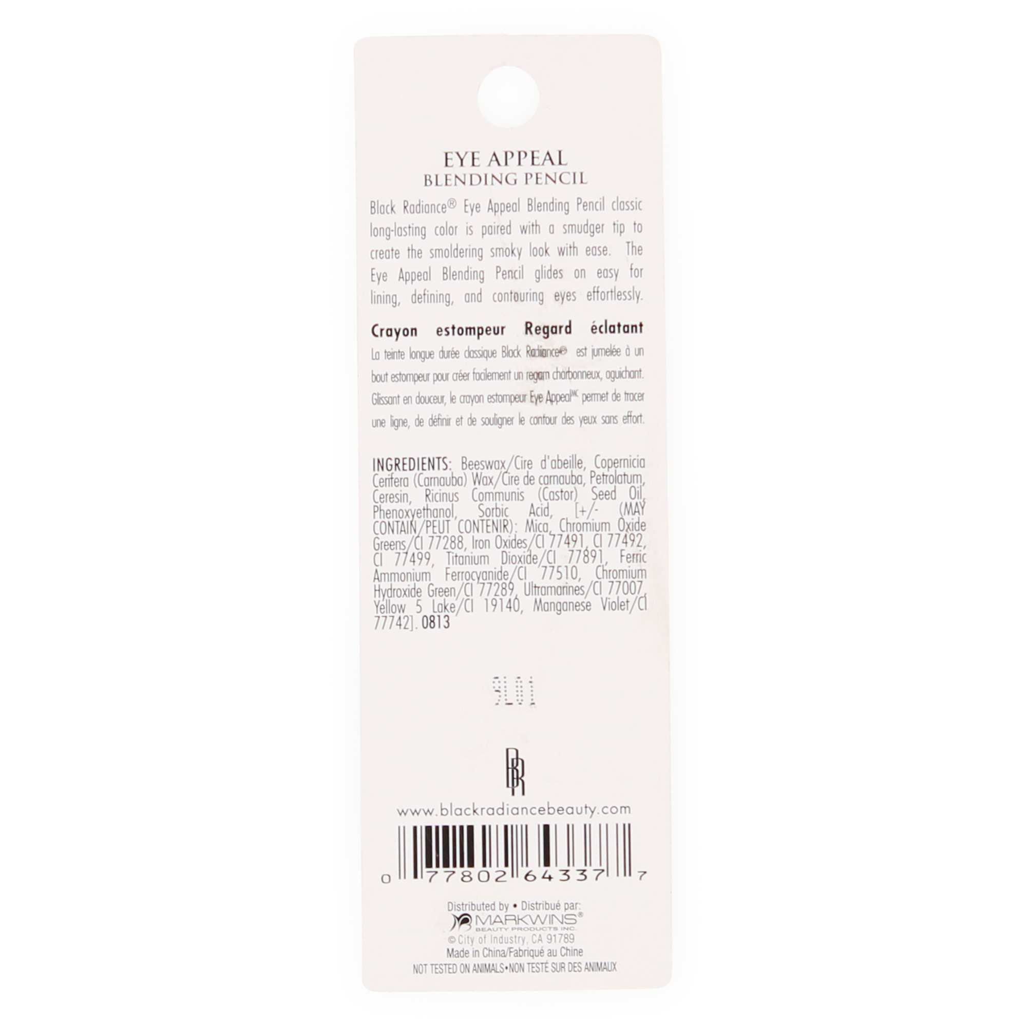 Black Radiance® Eye Appeal Blending Pencil Eyeliner - Kohl Black