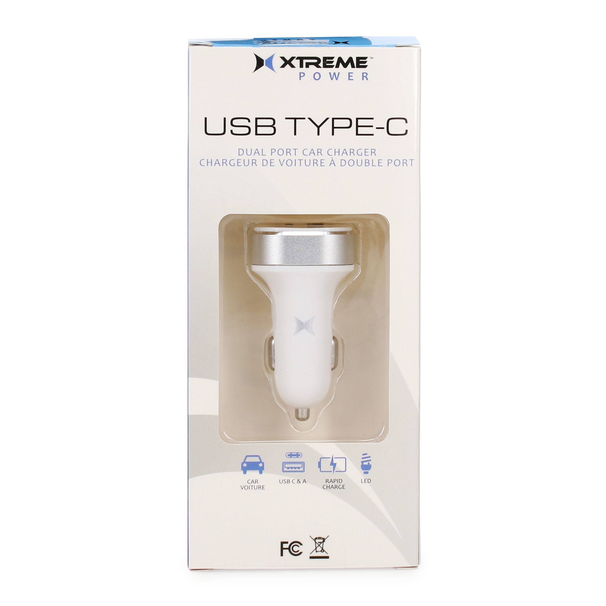 Dual Port USB-C & USB-Car Charger