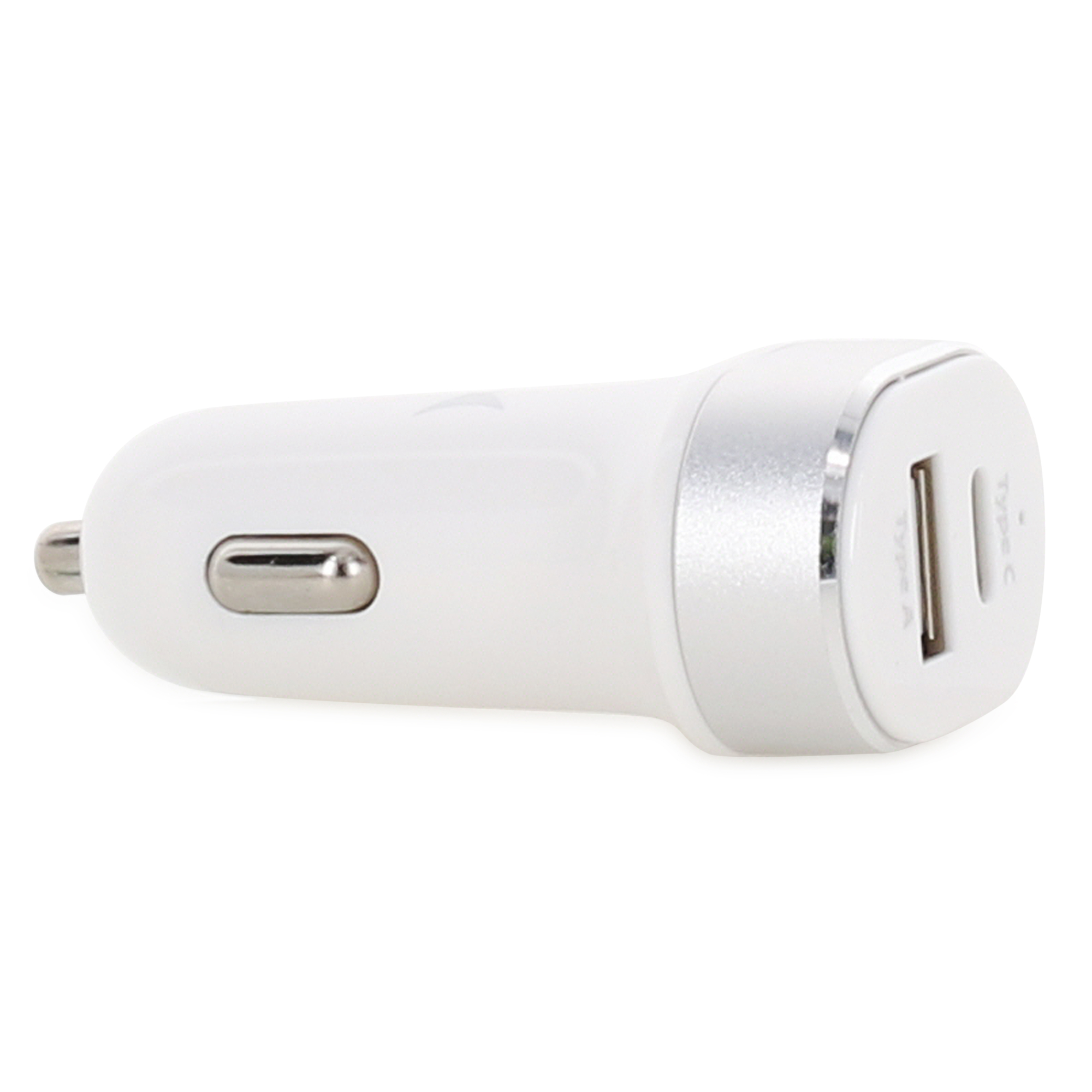 Dual Port USB-C & USB-Car Charger