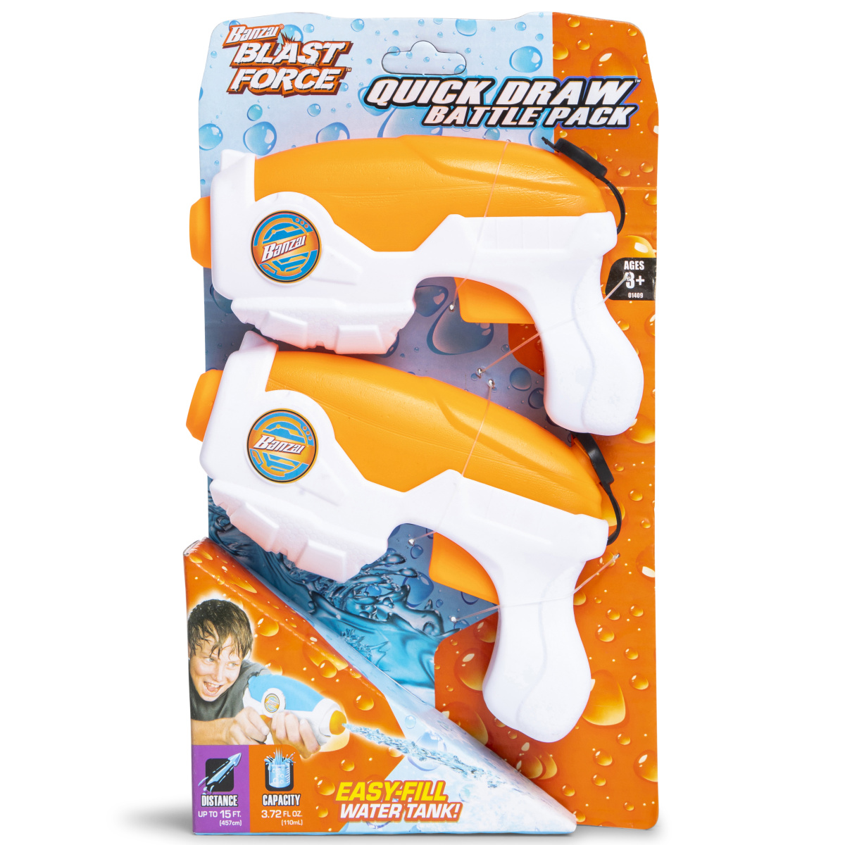 Banzai® Blast Force™ Quick Draw Battle 2-Pack