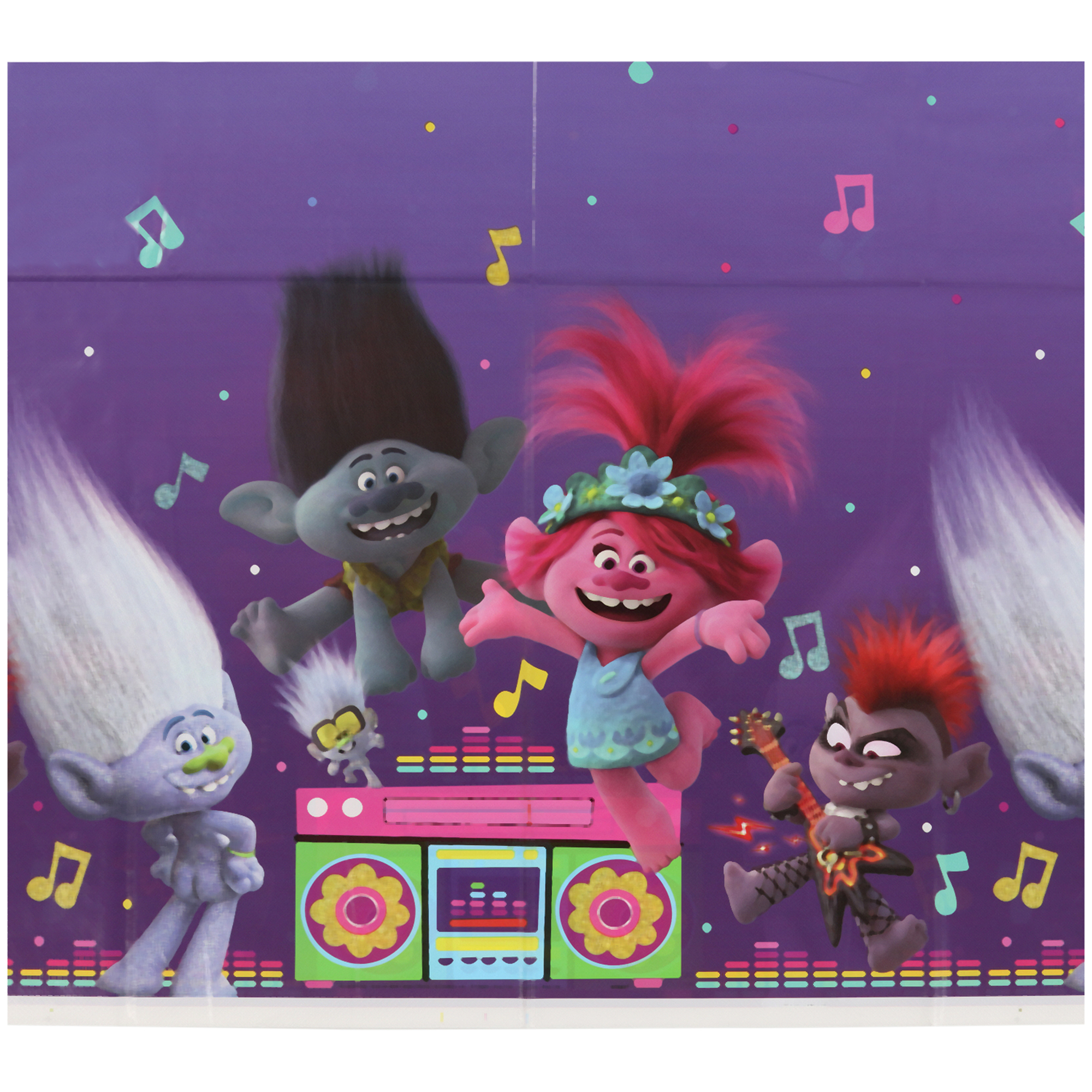 Trolls World Tour™ Party Table Cover 54in x 84in