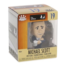 Funko POP! Kit GSB The Office Beach Games - Stanley Et Jim En Sumo, Stylo Andy, Carnet, 3 Épingles - Figurines Vinyle 3,75 Cm