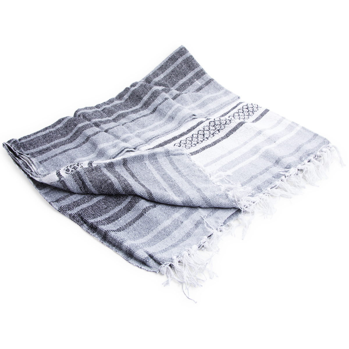 Cotton Yoga Throw Blanket 50in x 60in