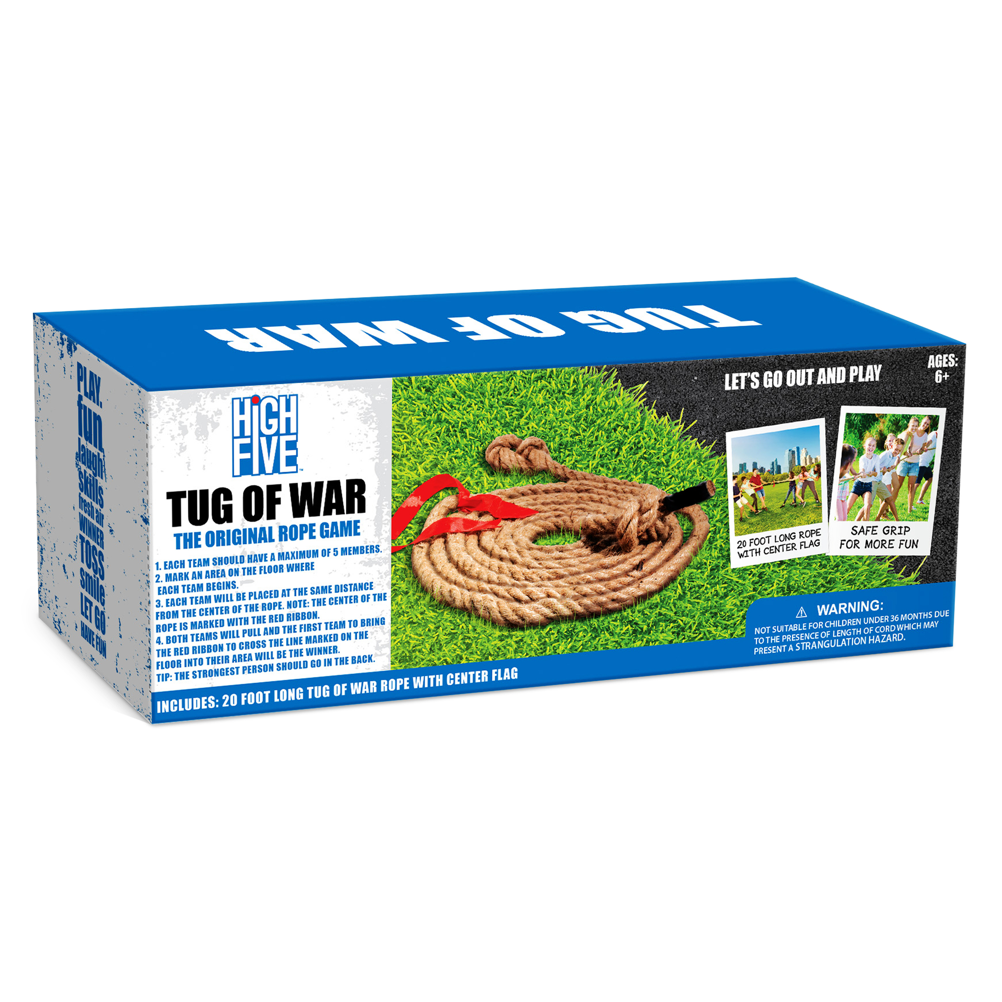 Tug Of War Rope Game w/ 20ft Rope