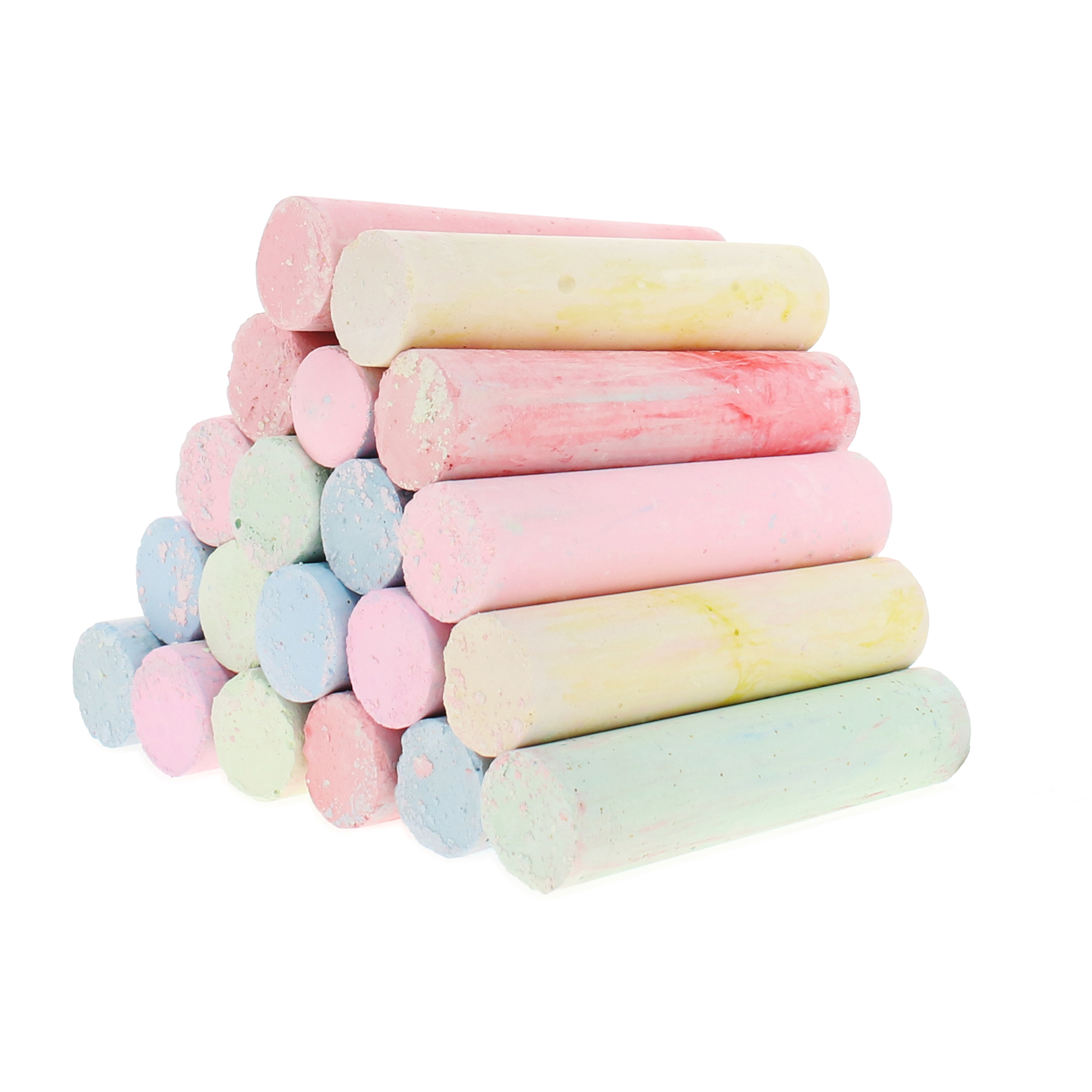 Jumbo Sidewalk Chalk Bucket 20-Piece